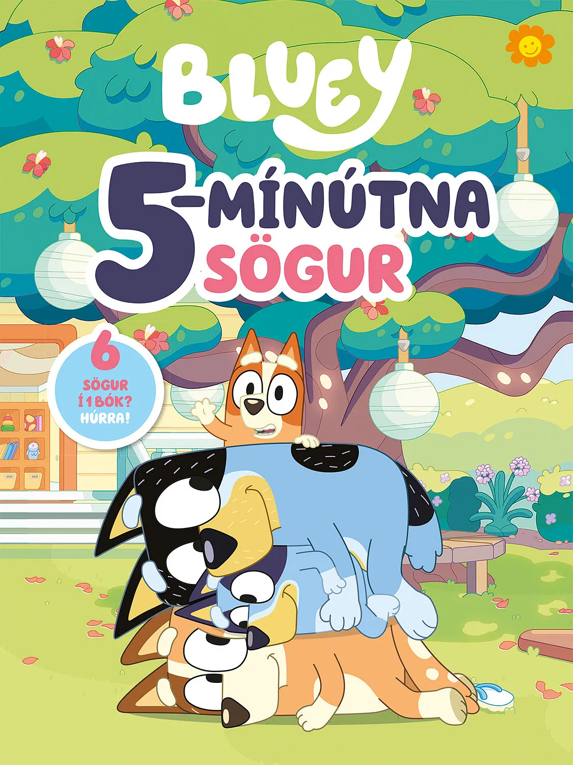 Bókakápa: Bluey 5-mínútna sögur