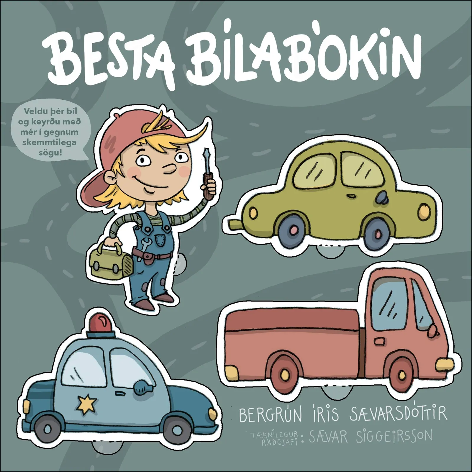 Forsíða kápu bókarinnar