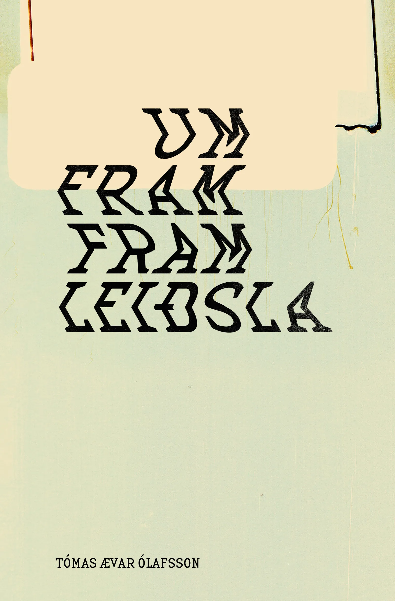 Forsíða kápu bókarinnar