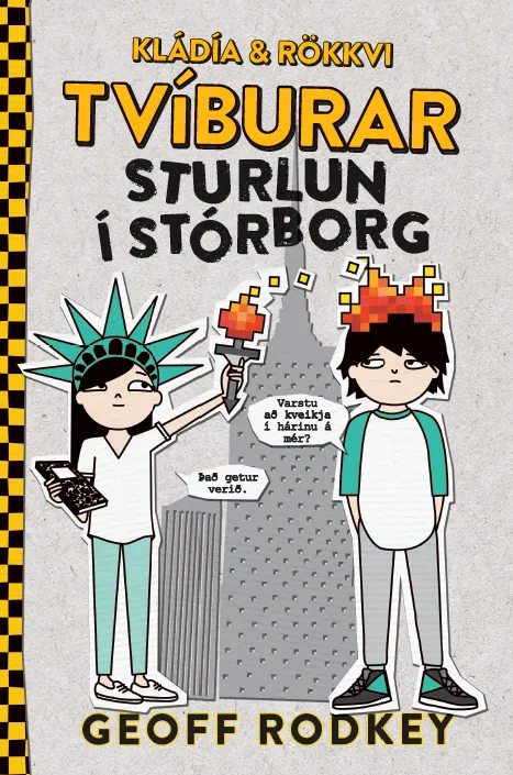 Forsíða kápu bókarinnar