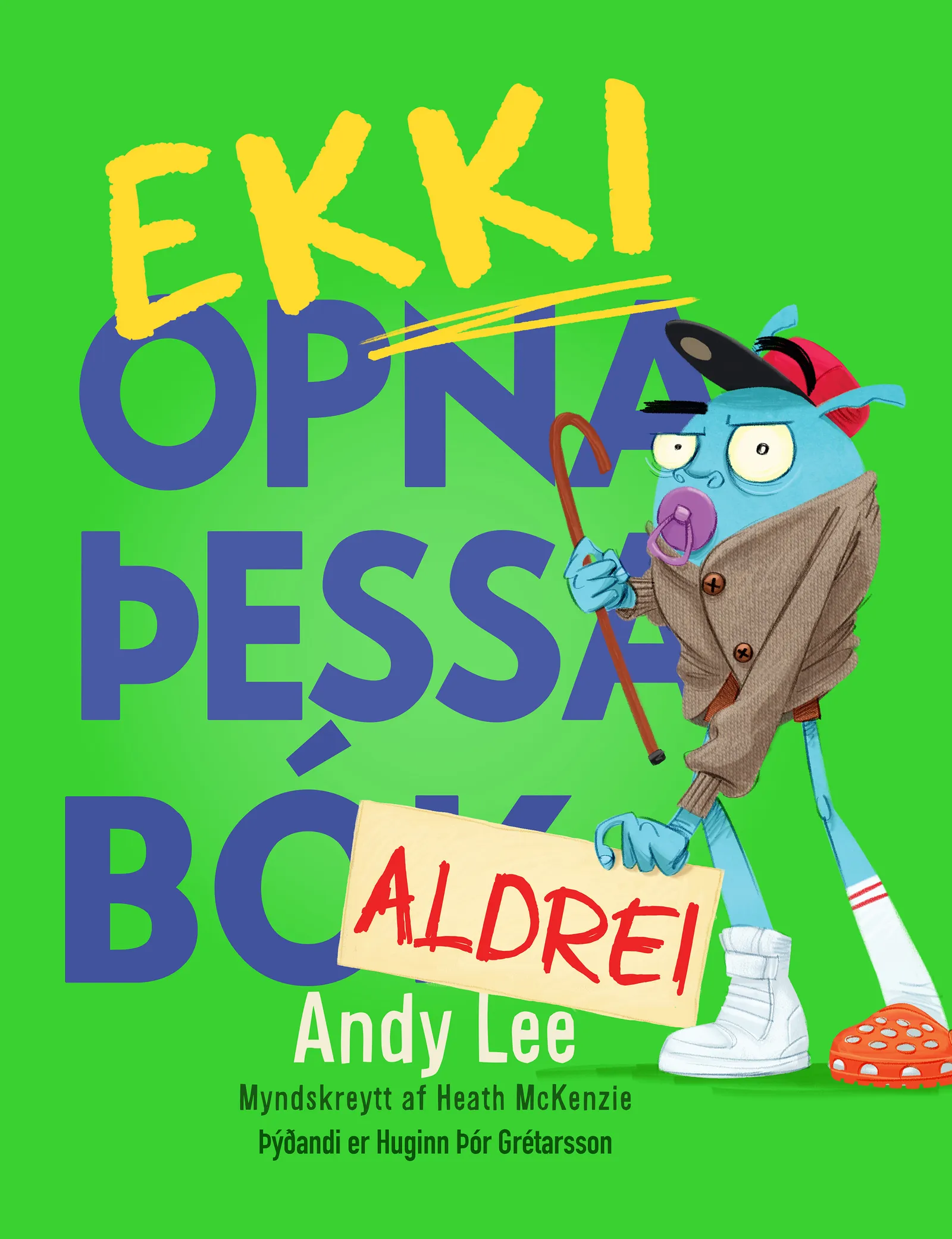 Forsíða kápu bókarinnar