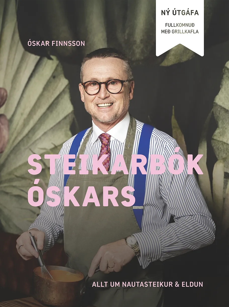 Bókakápa: Steikarbók Óskars Ný útgáfa