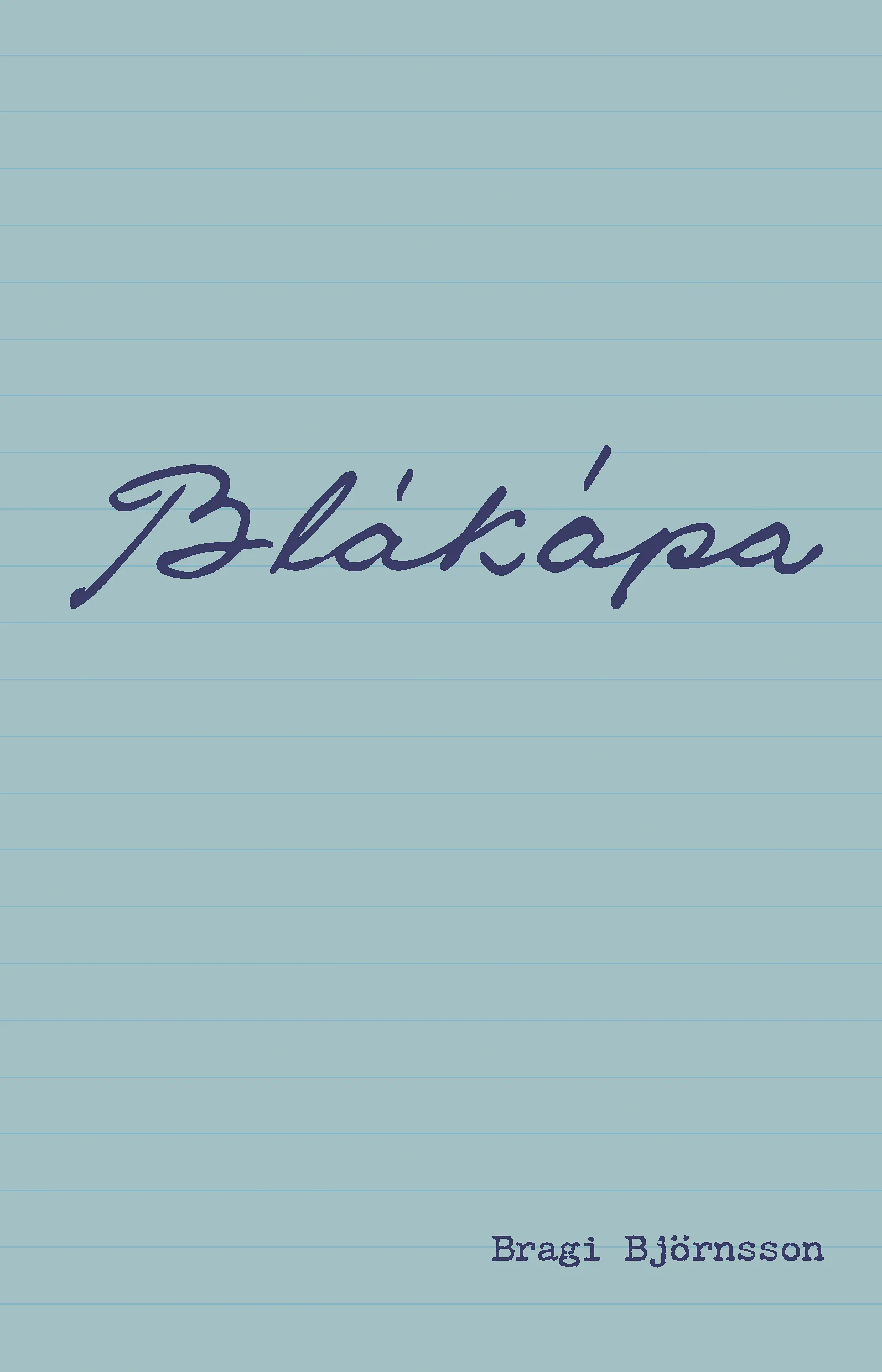 Forsíða kápu bókarinnar