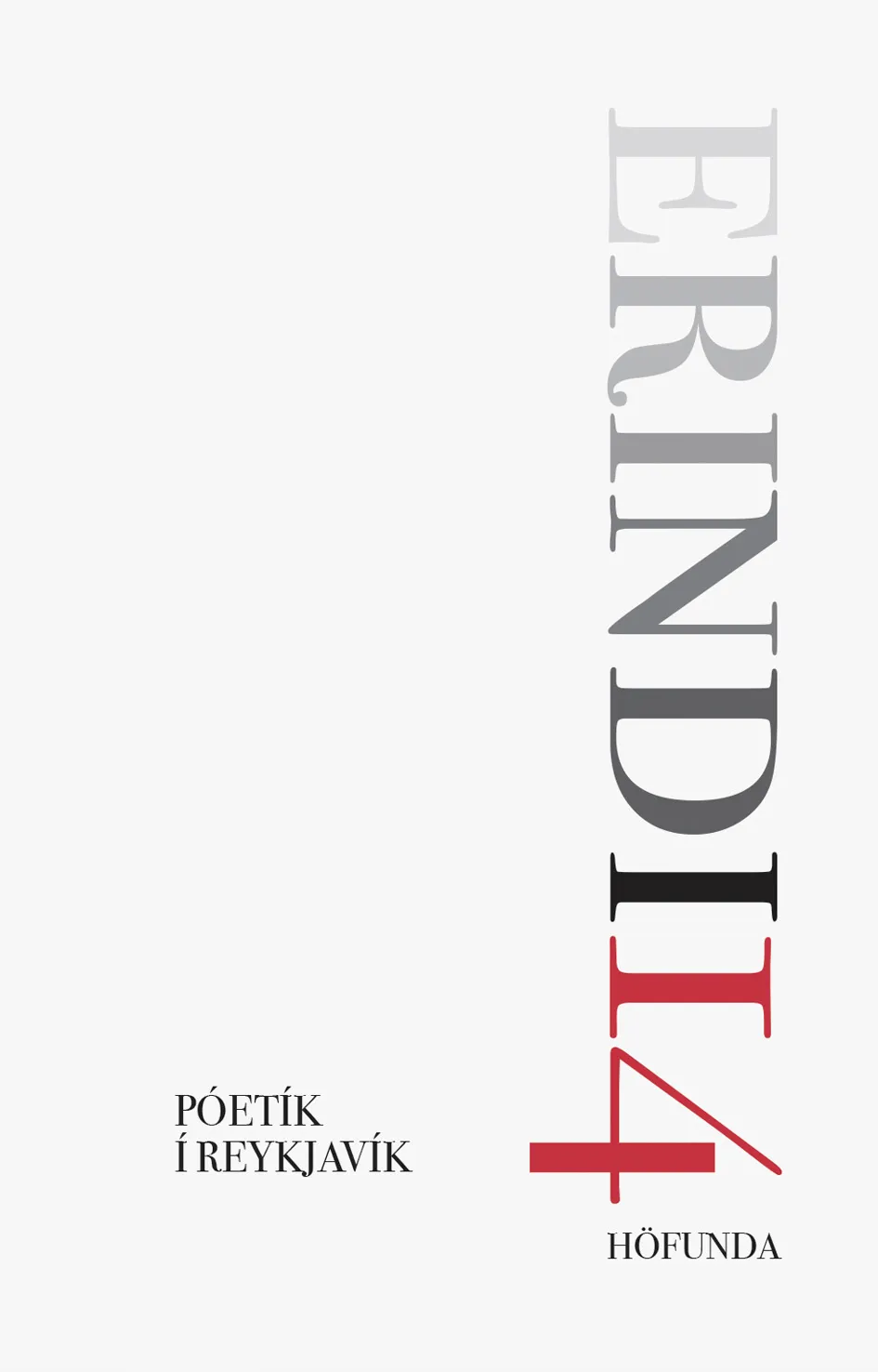 Forsíða kápu bókarinnar