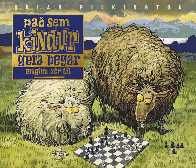 Forsíða kápu bókarinnar