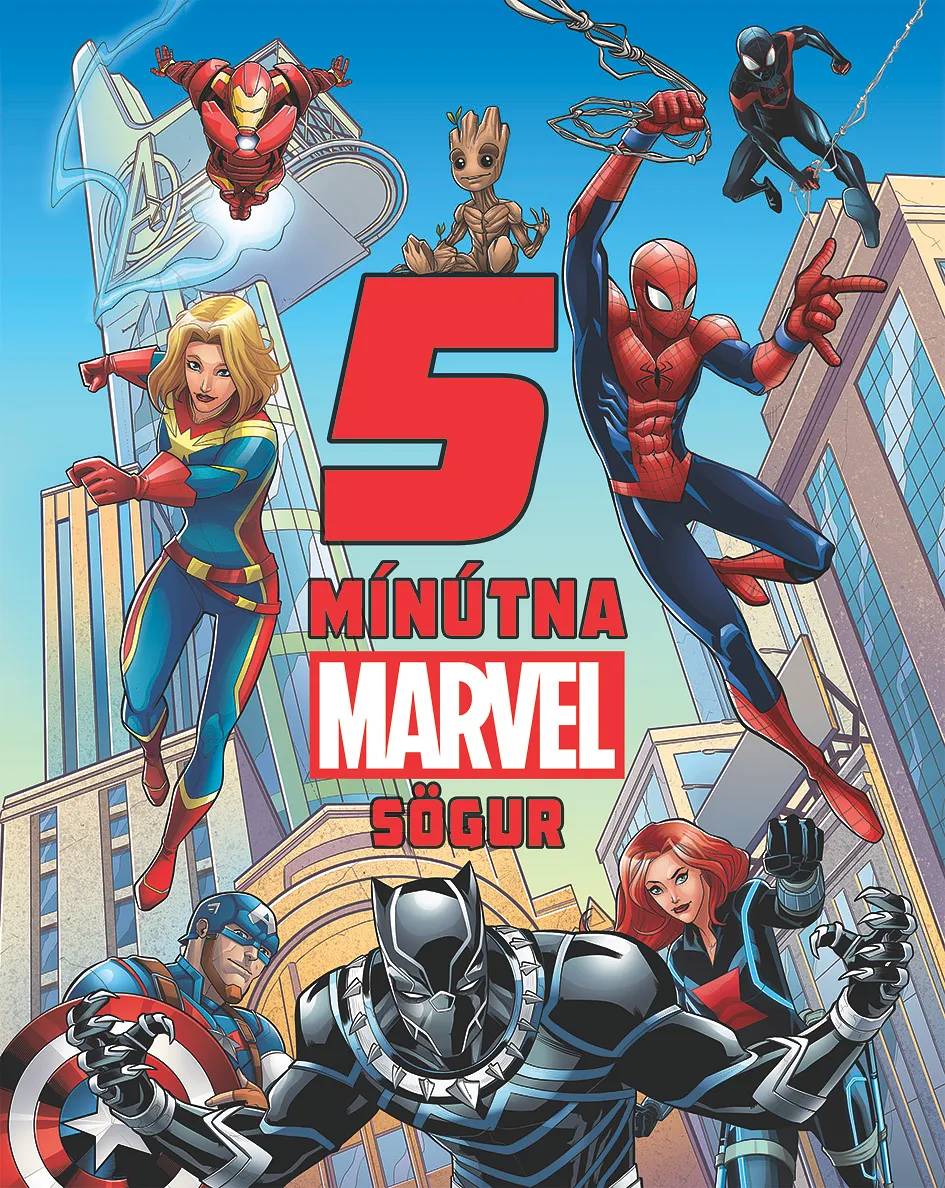 Bókakápa: 5 mínútna Marvel sögur
