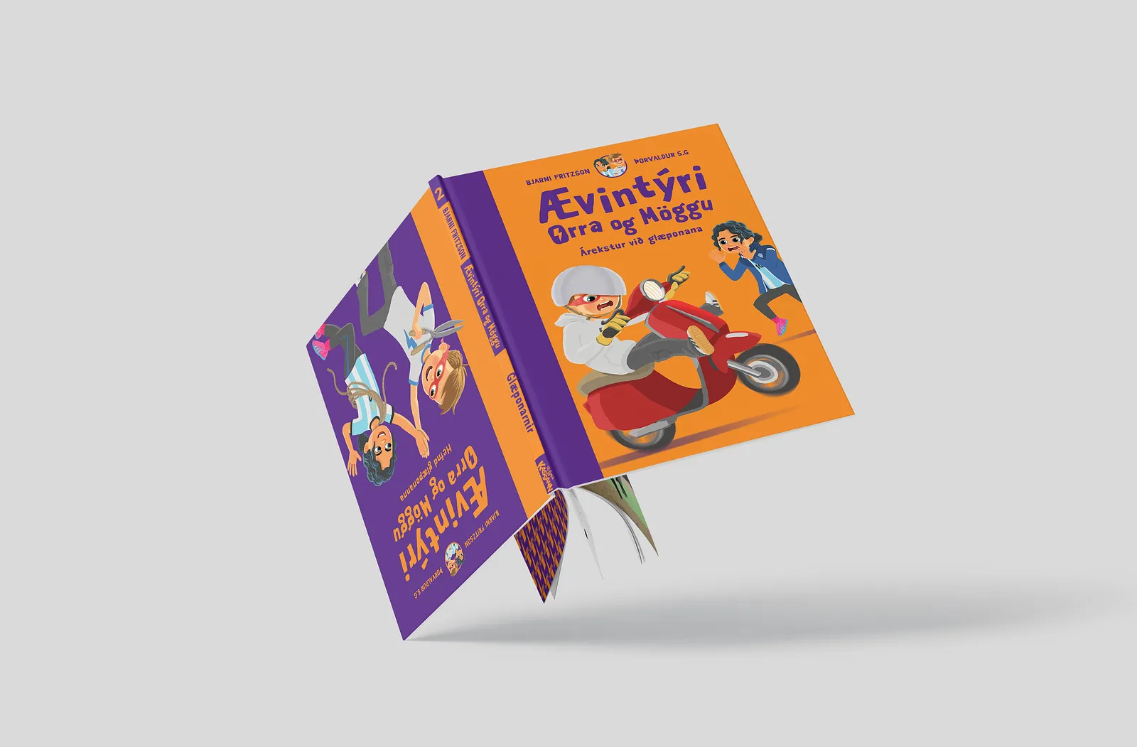 Forsíða kápu bókarinnar