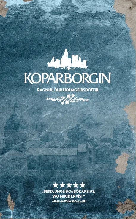 Forsíða kápu bókarinnar