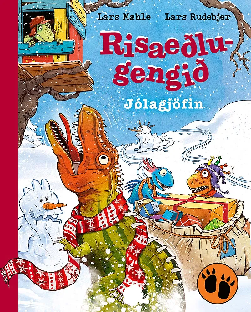 Bókakápa: Risaeðlugengið 8 Jólagjöfin
