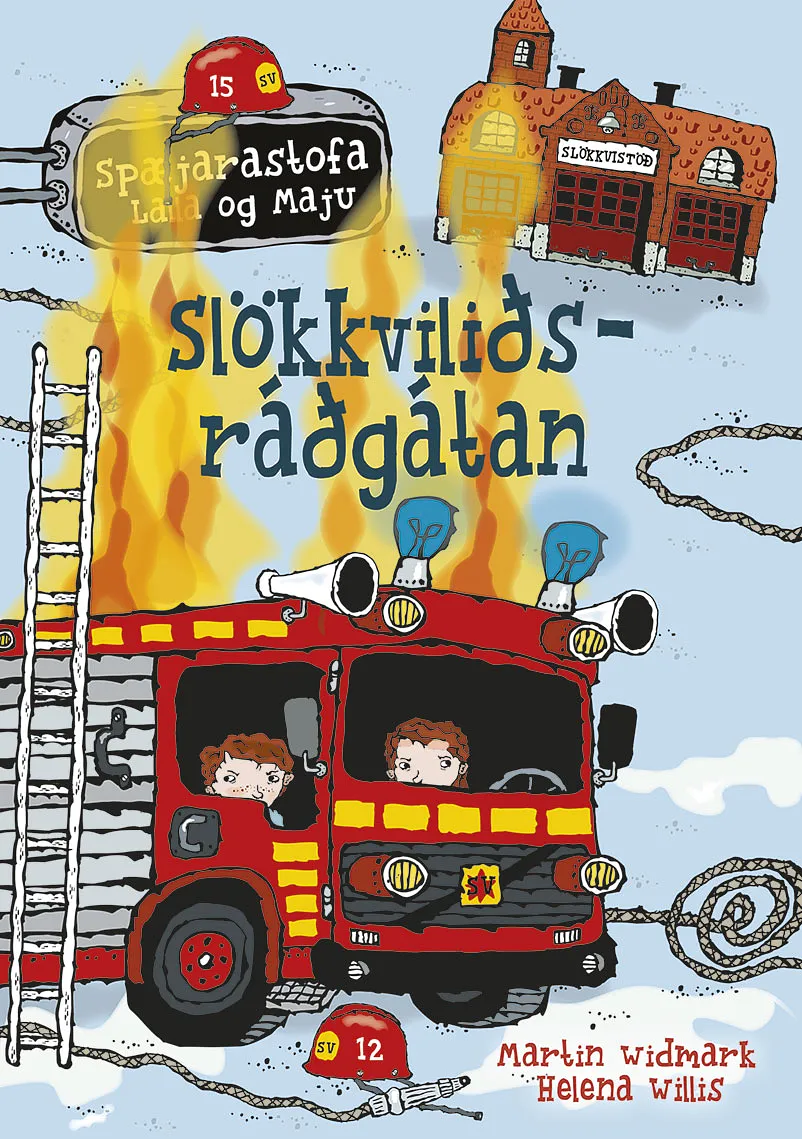 Bókakápa: Spæjarastofa Lalla og Maju Slökkviliðsráðgátan