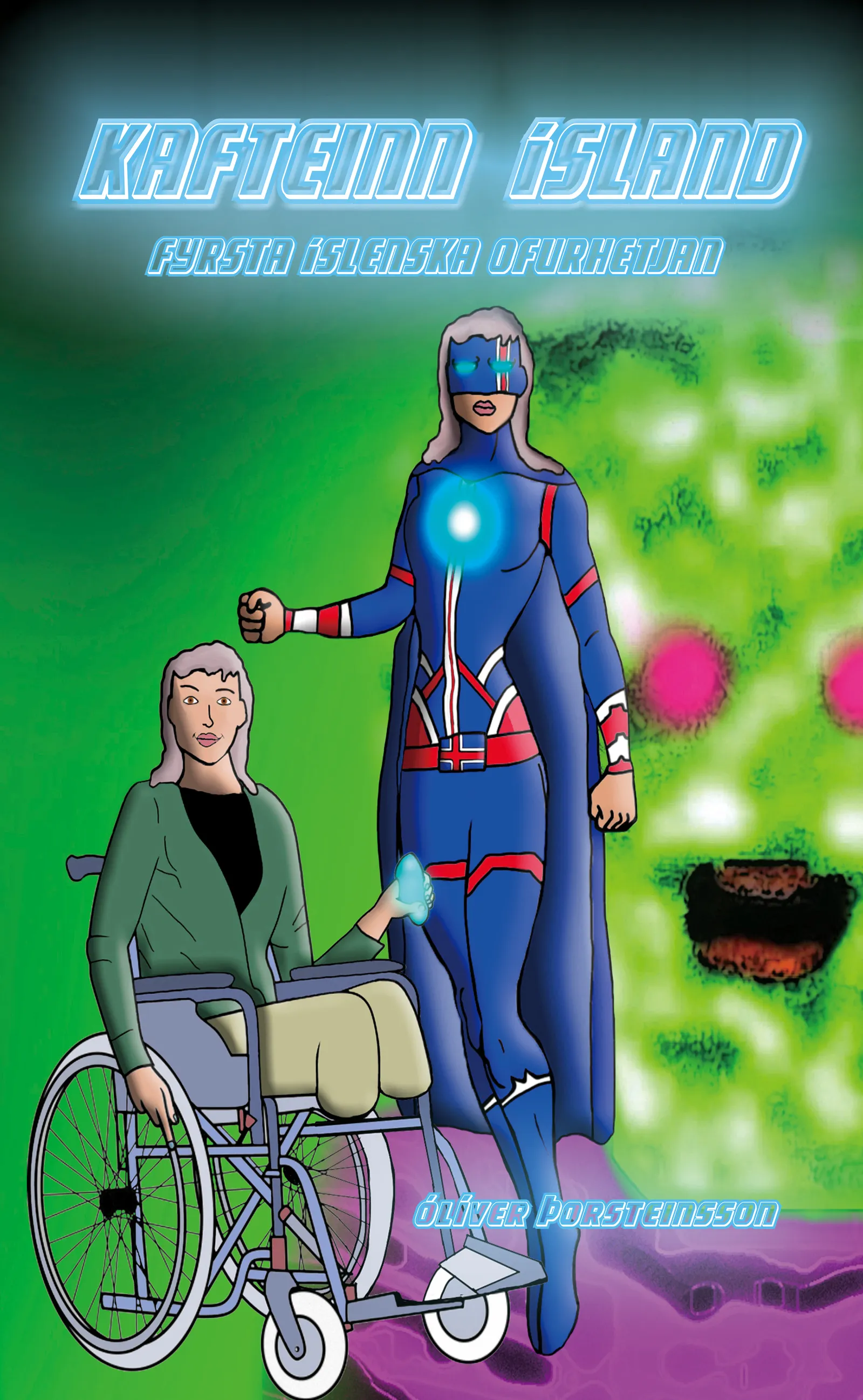 Forsíða kápu bókarinnar