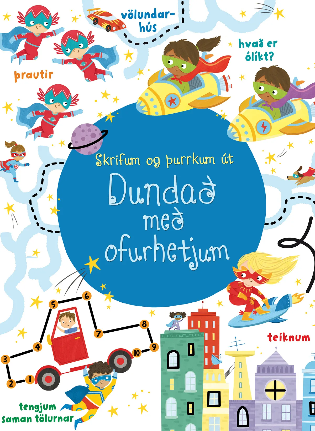 Forsíða kápu bókarinnar
