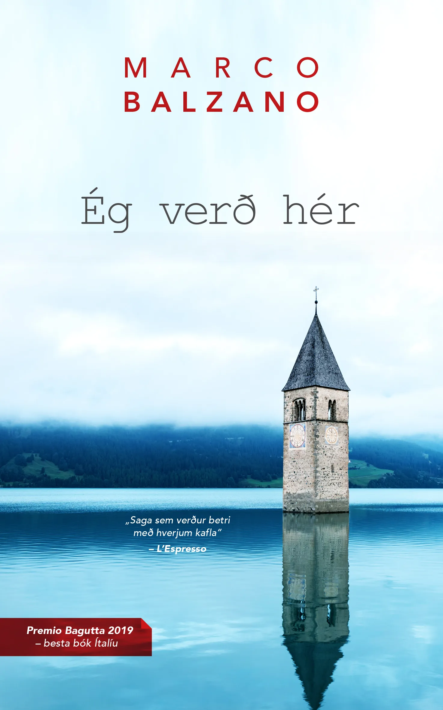 Forsíða kápu bókarinnar