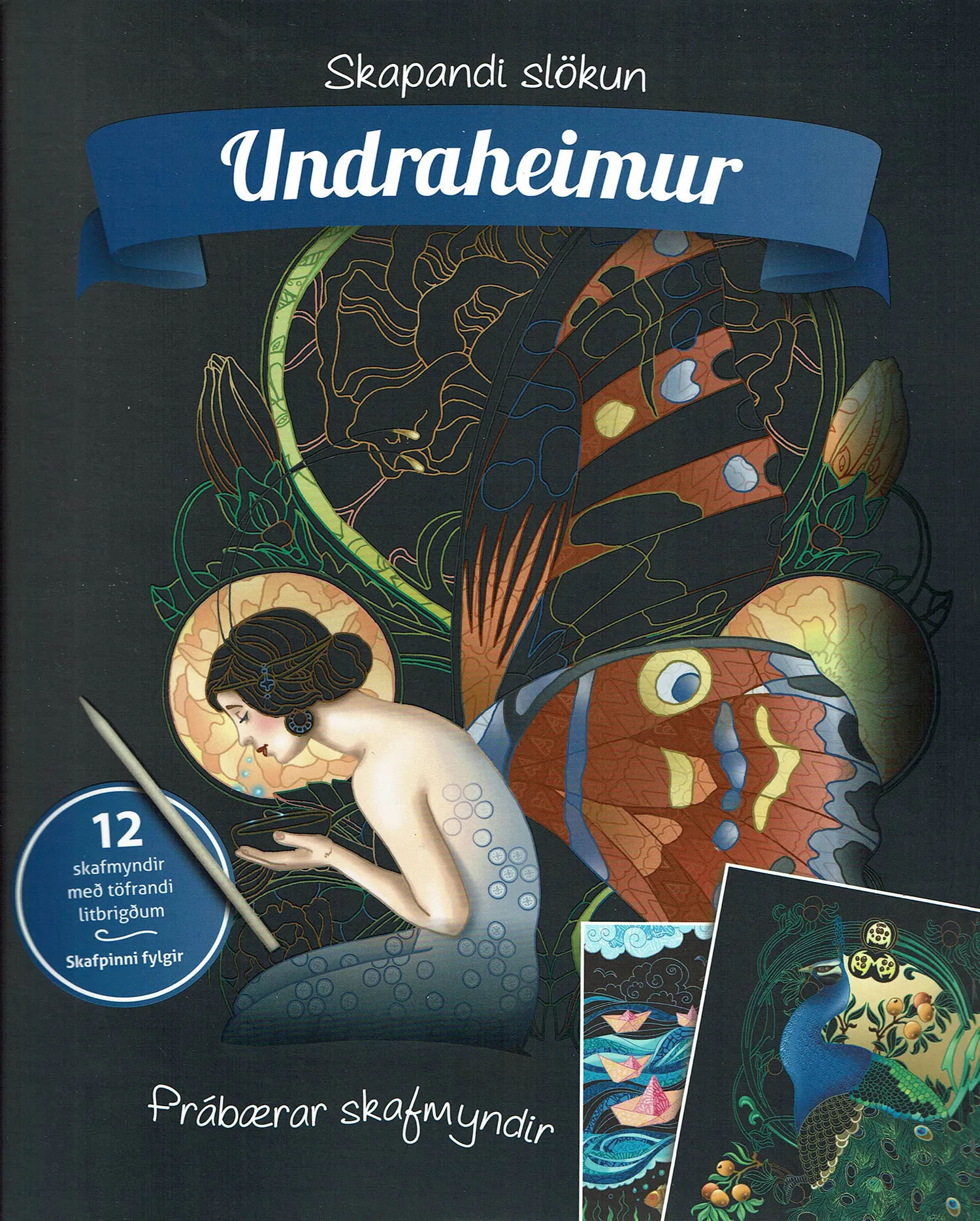 Forsíða kápu bókarinnar