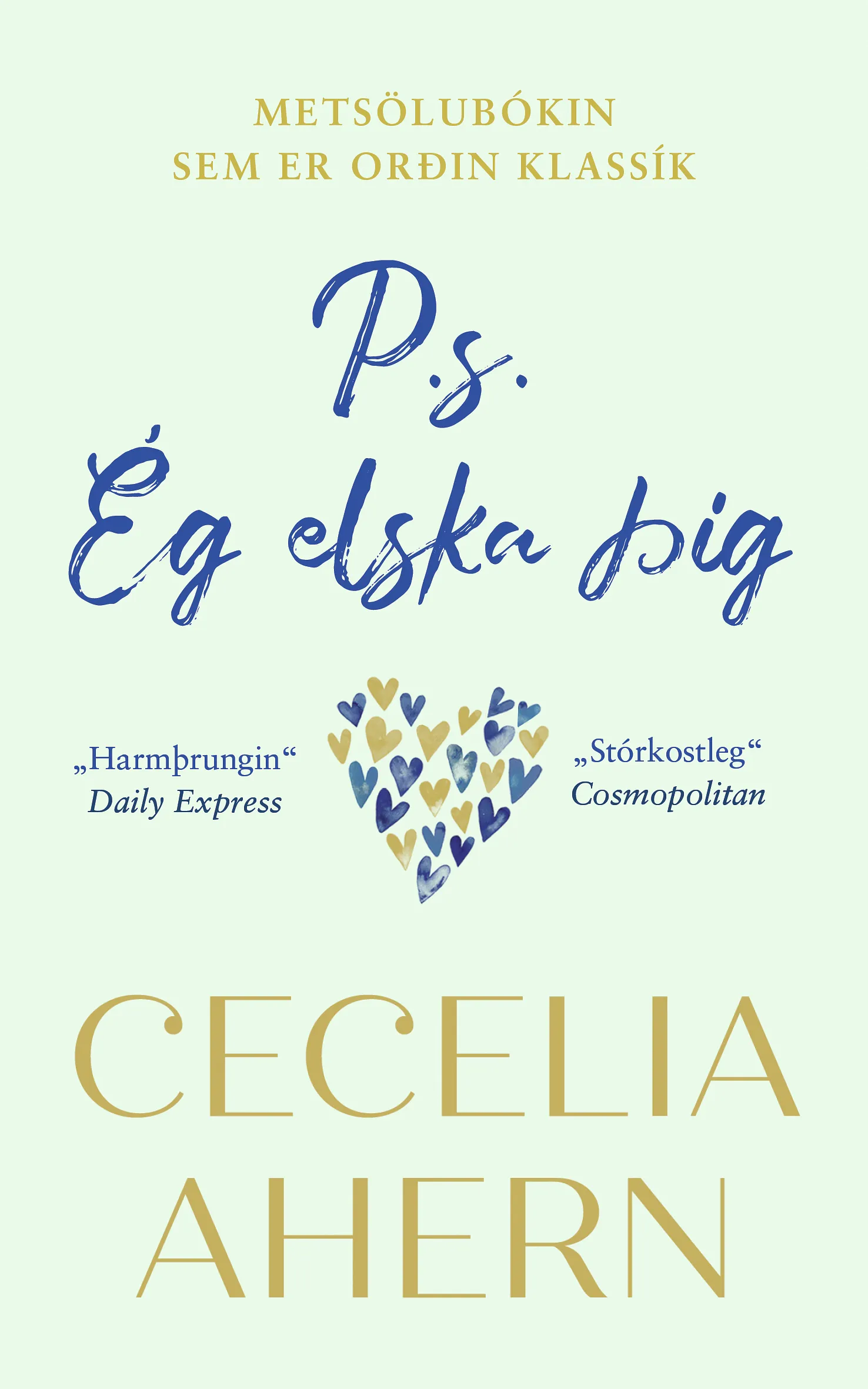 Bókakápa: P.s. Ég elska þig