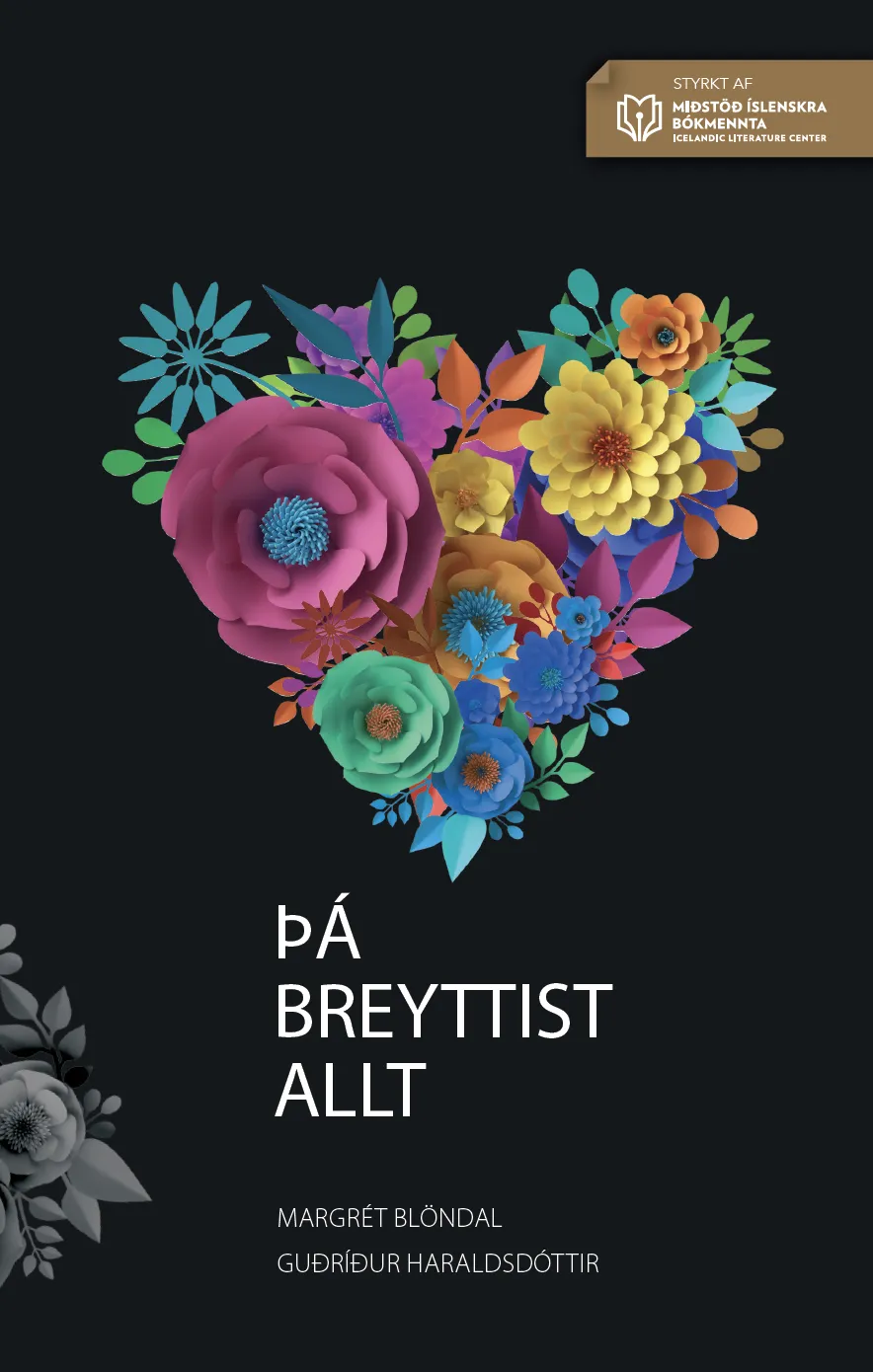 Forsíða kápu bókarinnar