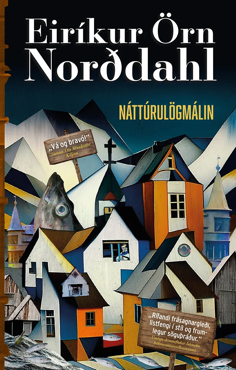 Forsíða kápu bókarinnar
