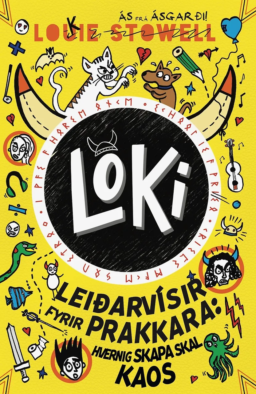 Bókakápa: Loki. Leiðarvísir fyrir prakkara: Hvernig skapa skal kaos