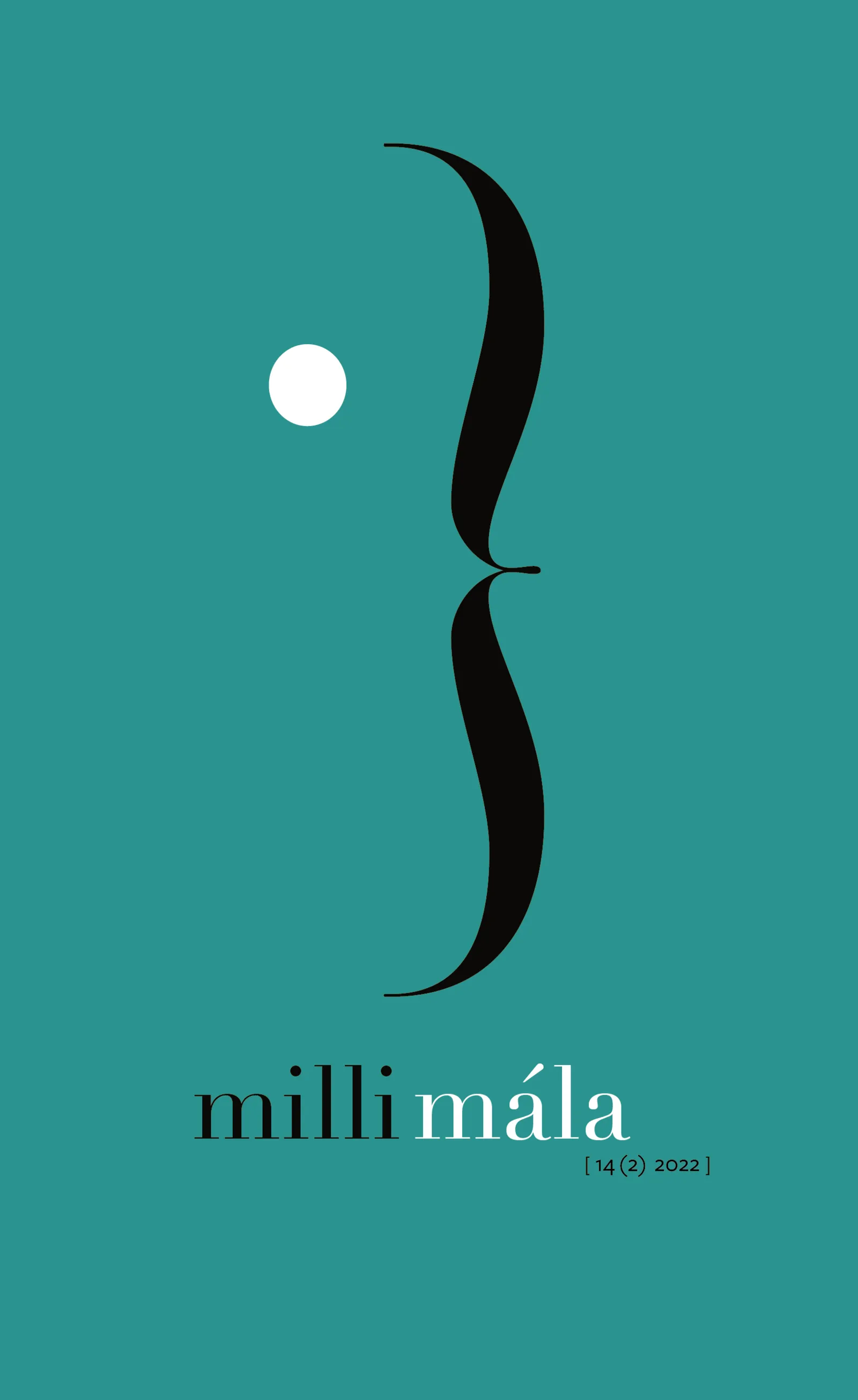 Bókakápa: Milli mála – Tímarit um erlend tungumál og menningu Milli mála 2022 14 (2)
