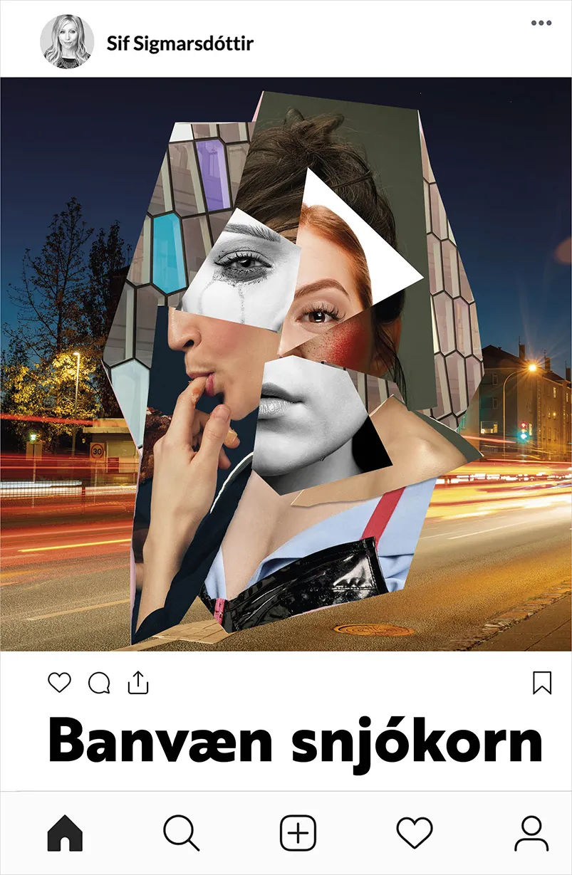 Forsíða kápu bókarinnar