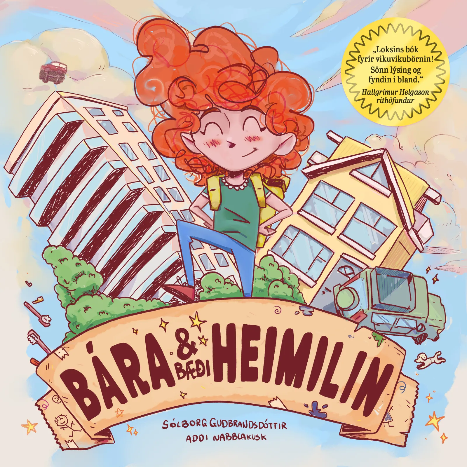 Forsíða kápu bókarinnar