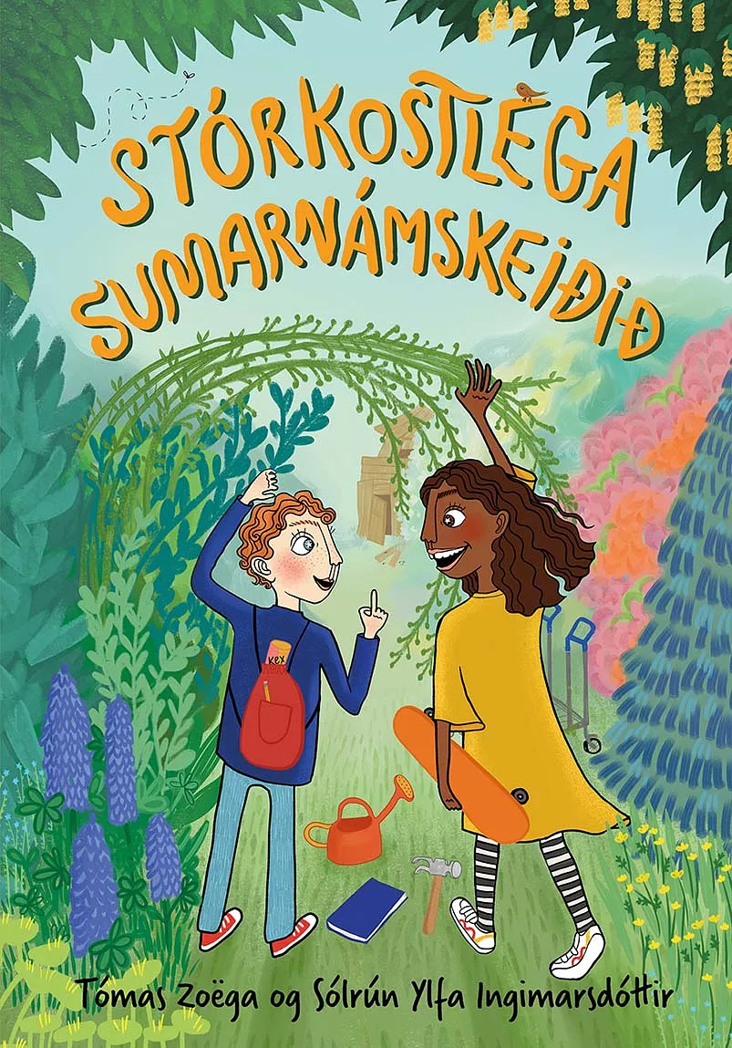 Forsíða kápu bókarinnar