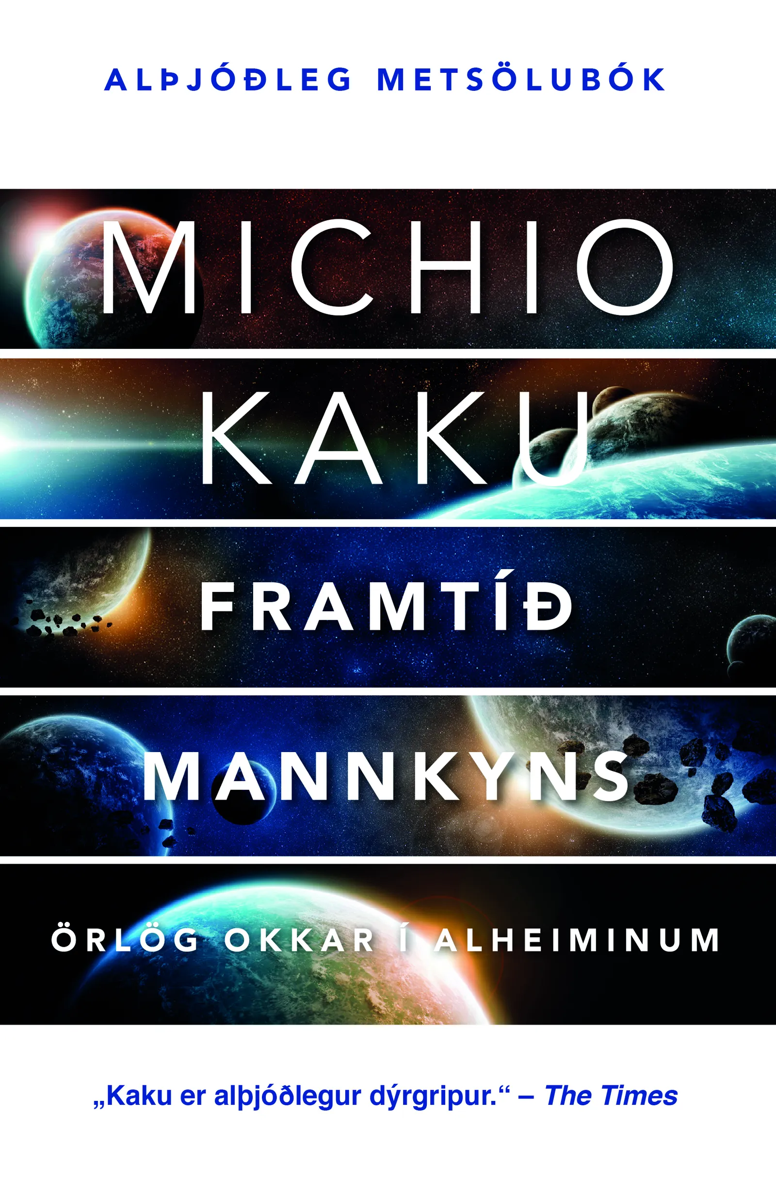 Forsíða kápu bókarinnar