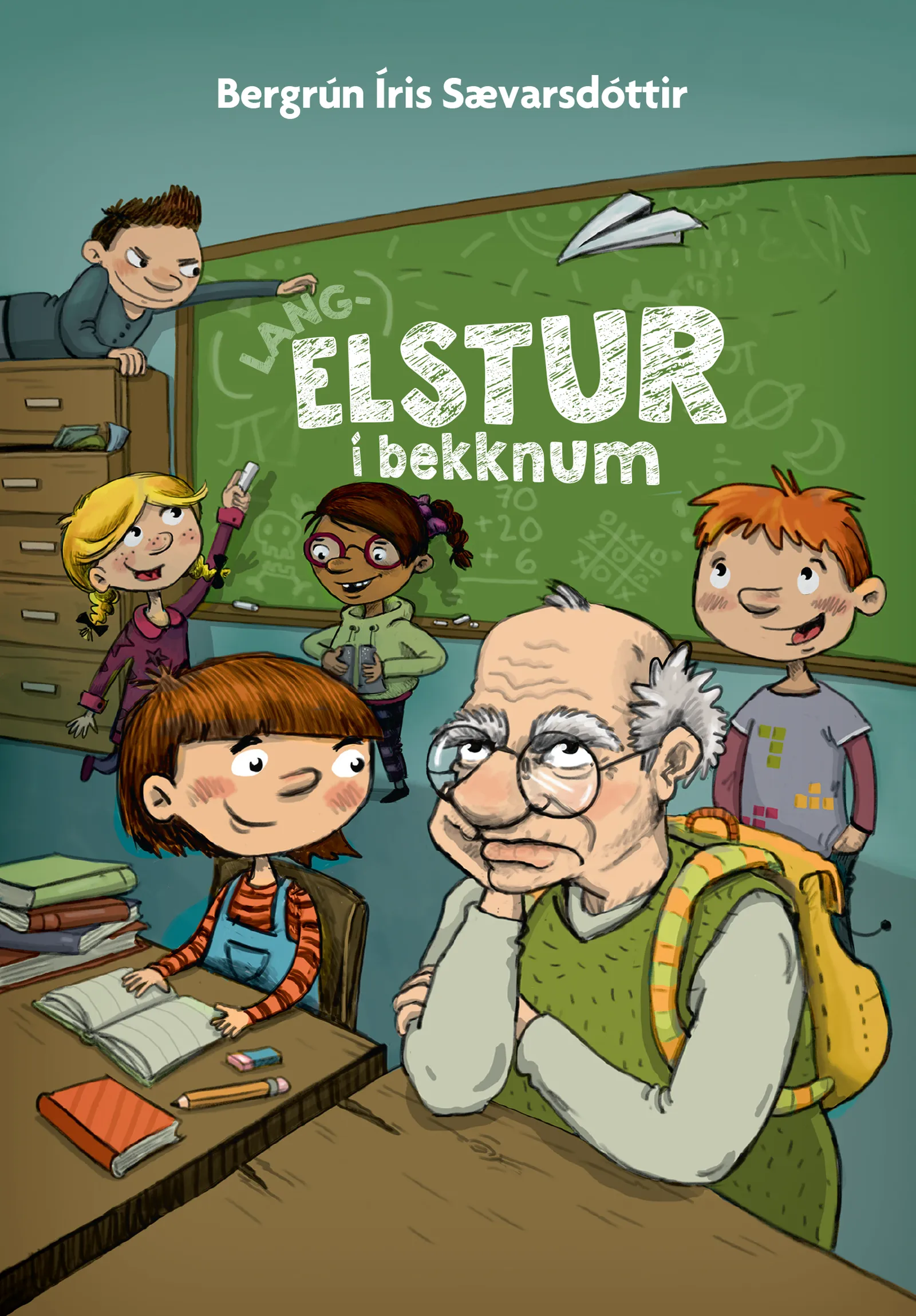 Forsíða kápu bókarinnar