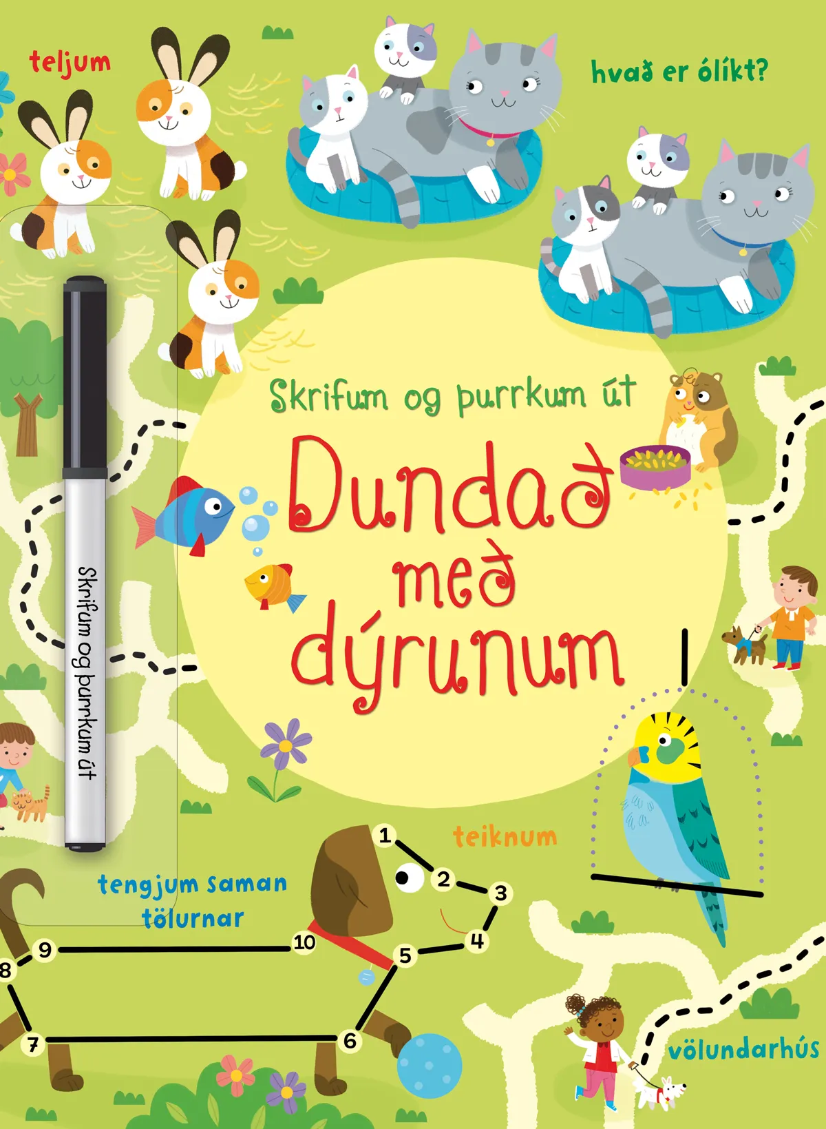 Forsíða kápu bókarinnar