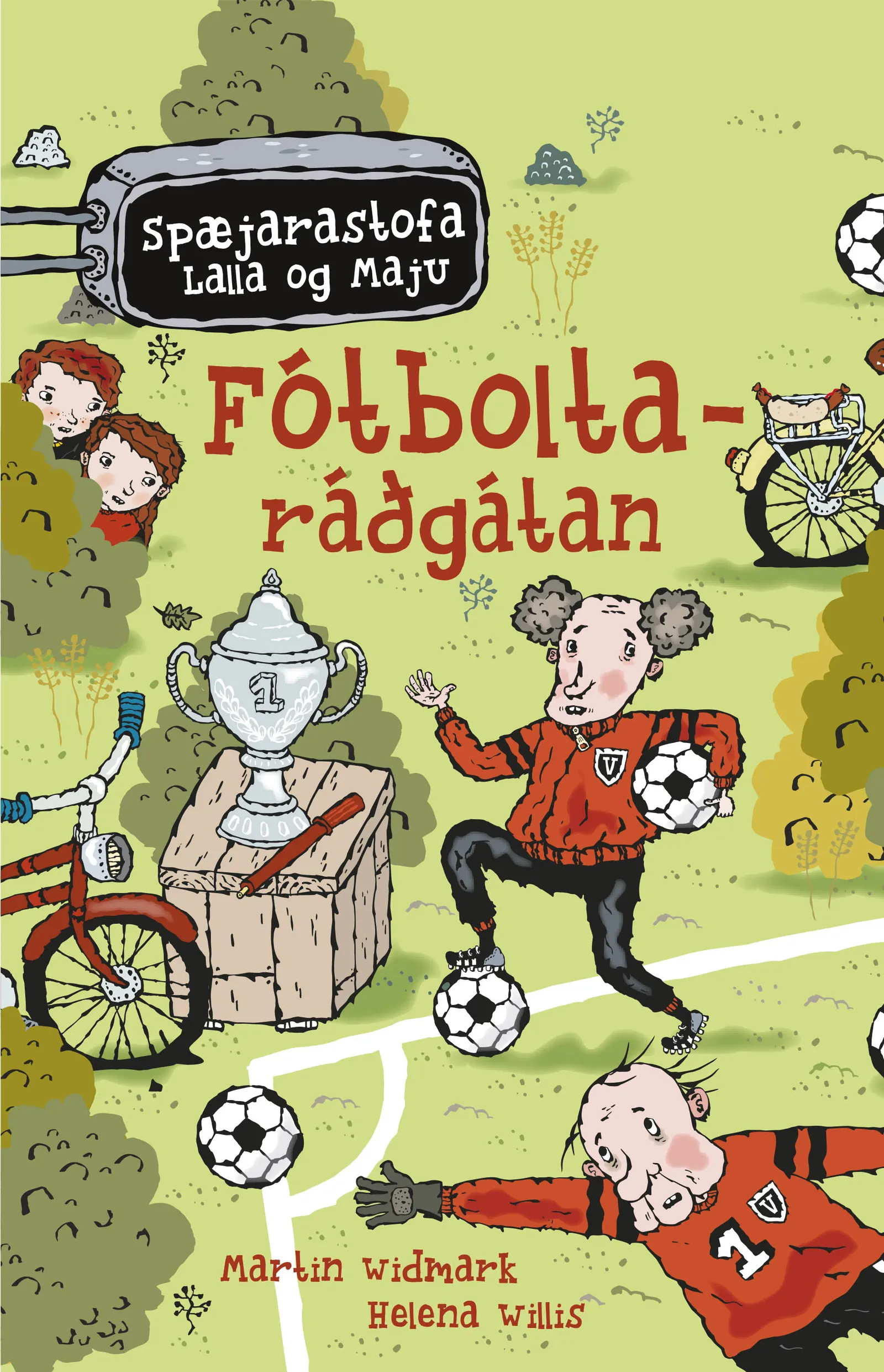 Forsíða kápu bókarinnar