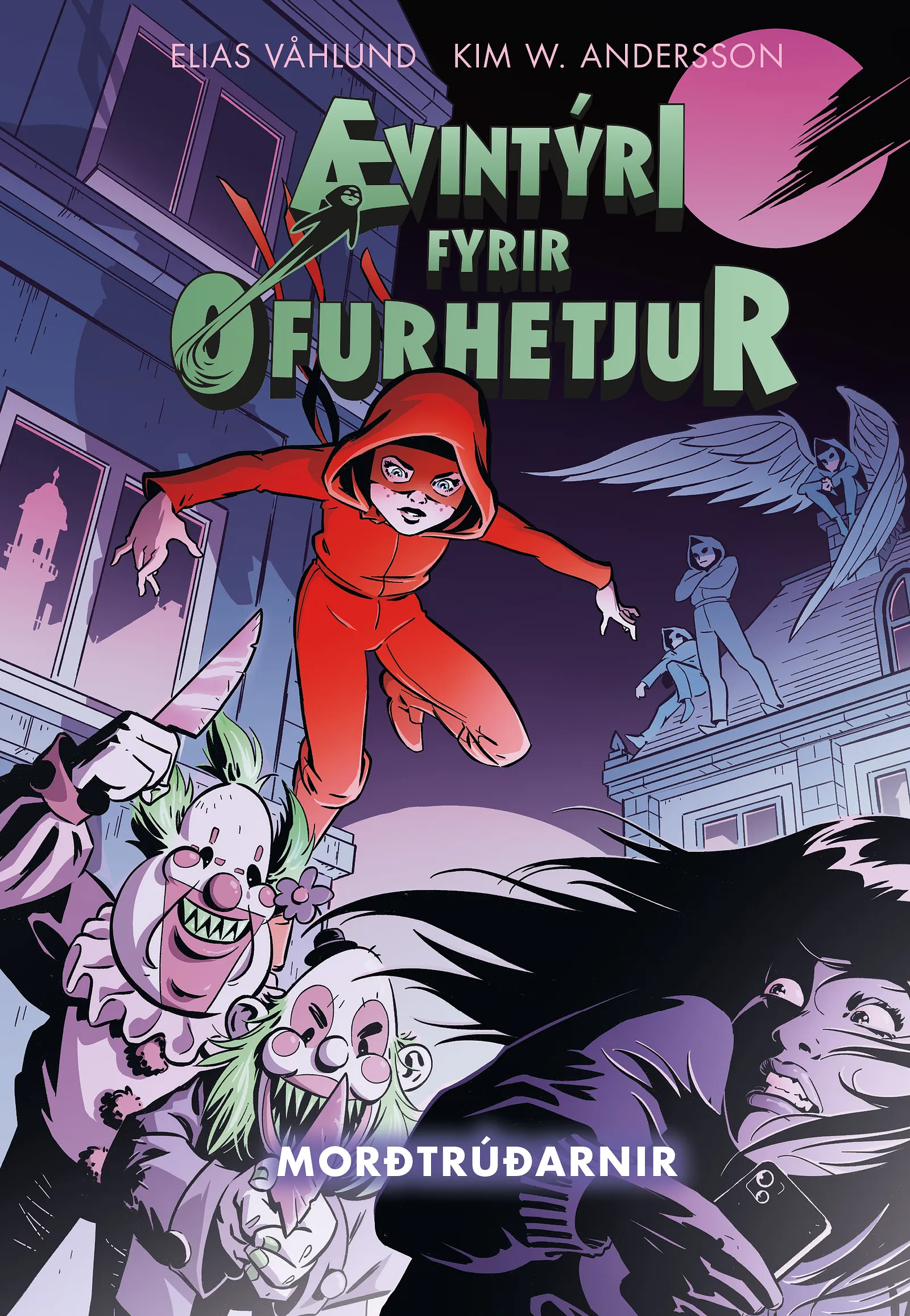 Bókakápa: Ævintýri fyrir ofurhetjur - Morðtrúðarnir