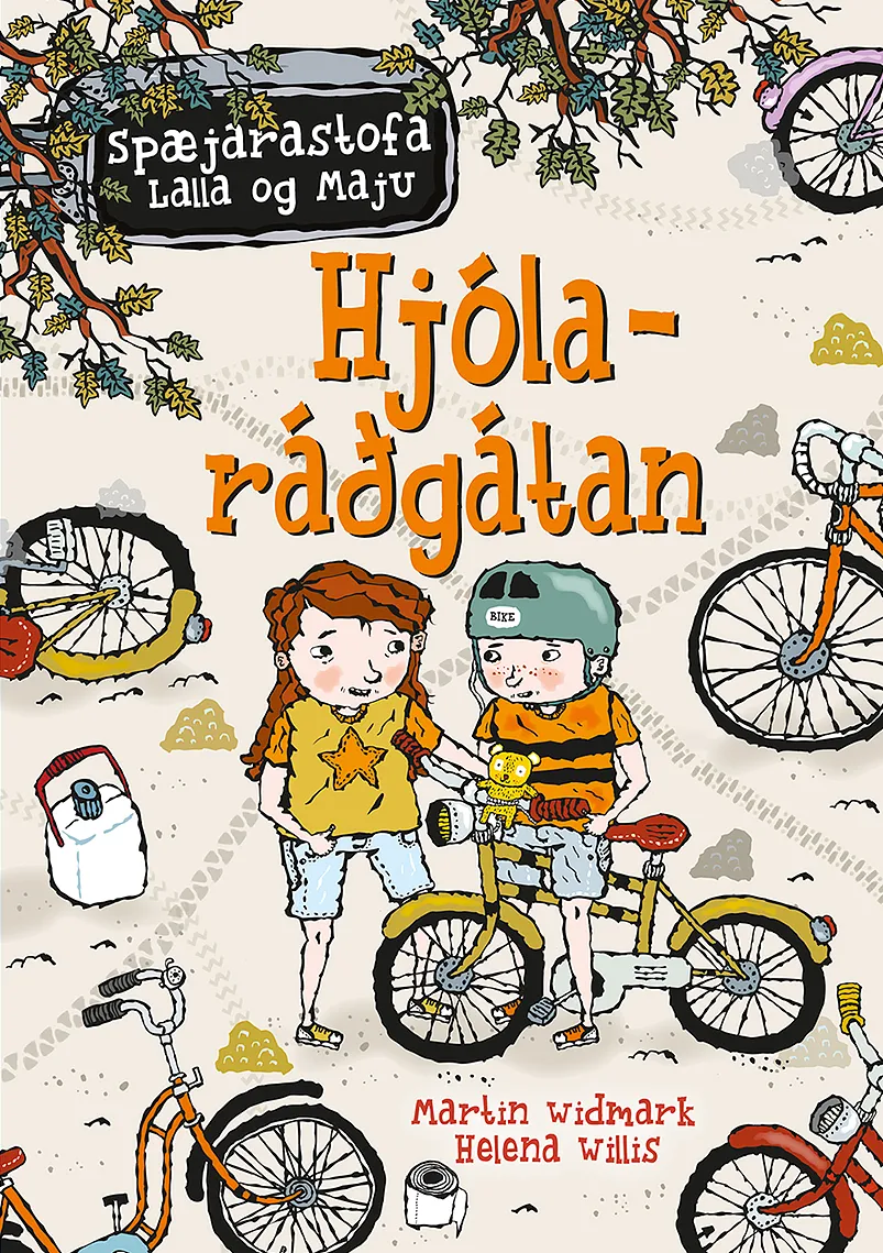 Bókakápa: Spæjarastofa Lalla og Maju Hjólaráðgátan