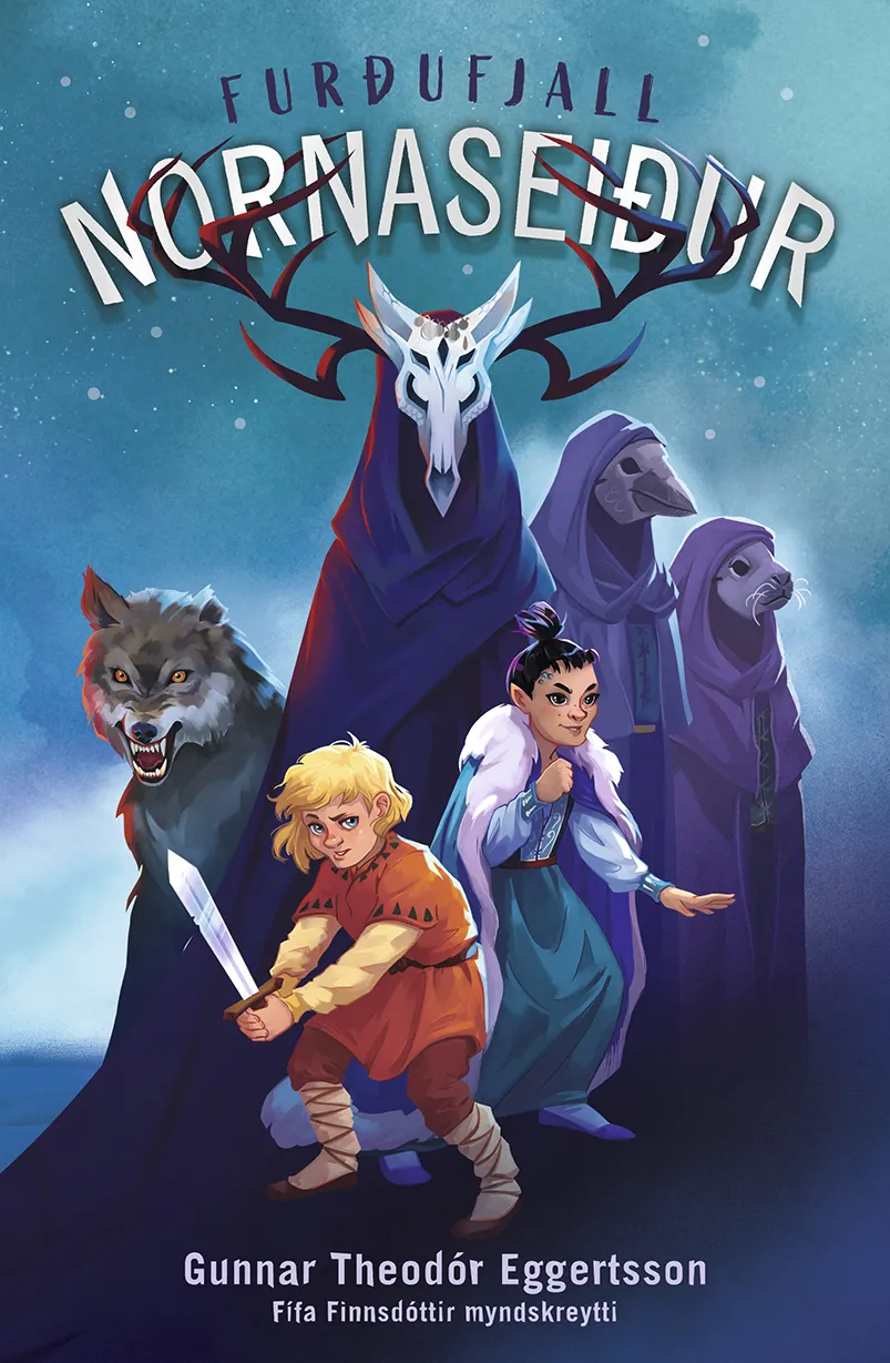 Forsíða kápu bókarinnar