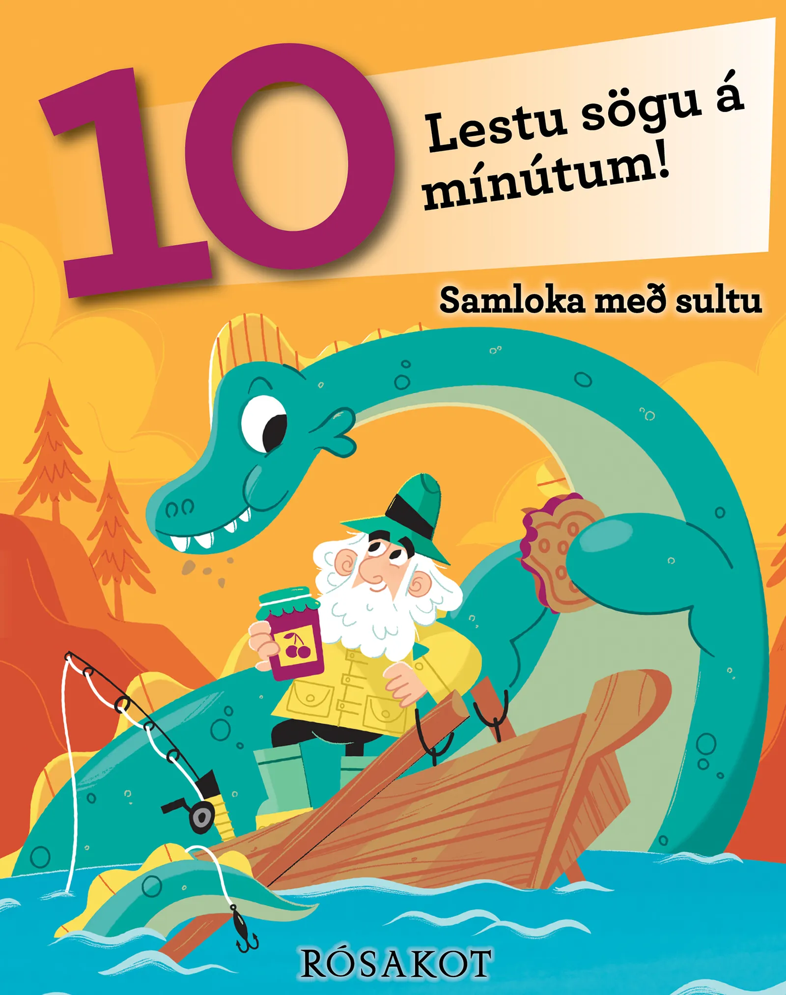 Bókakápa: Lestu sögu á 10 mínútum! Samloka með sultu