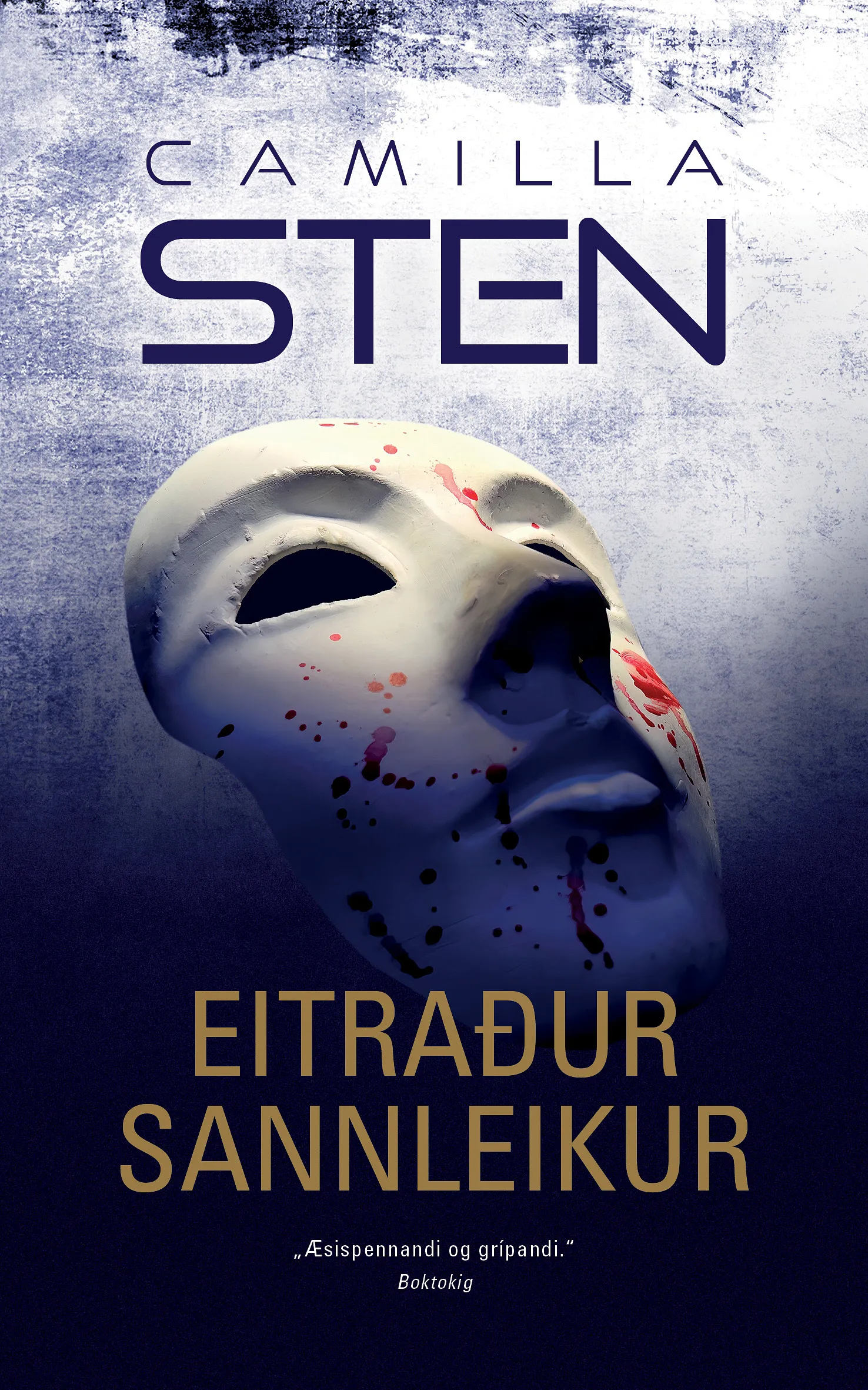 Forsíða kápu bókarinnar