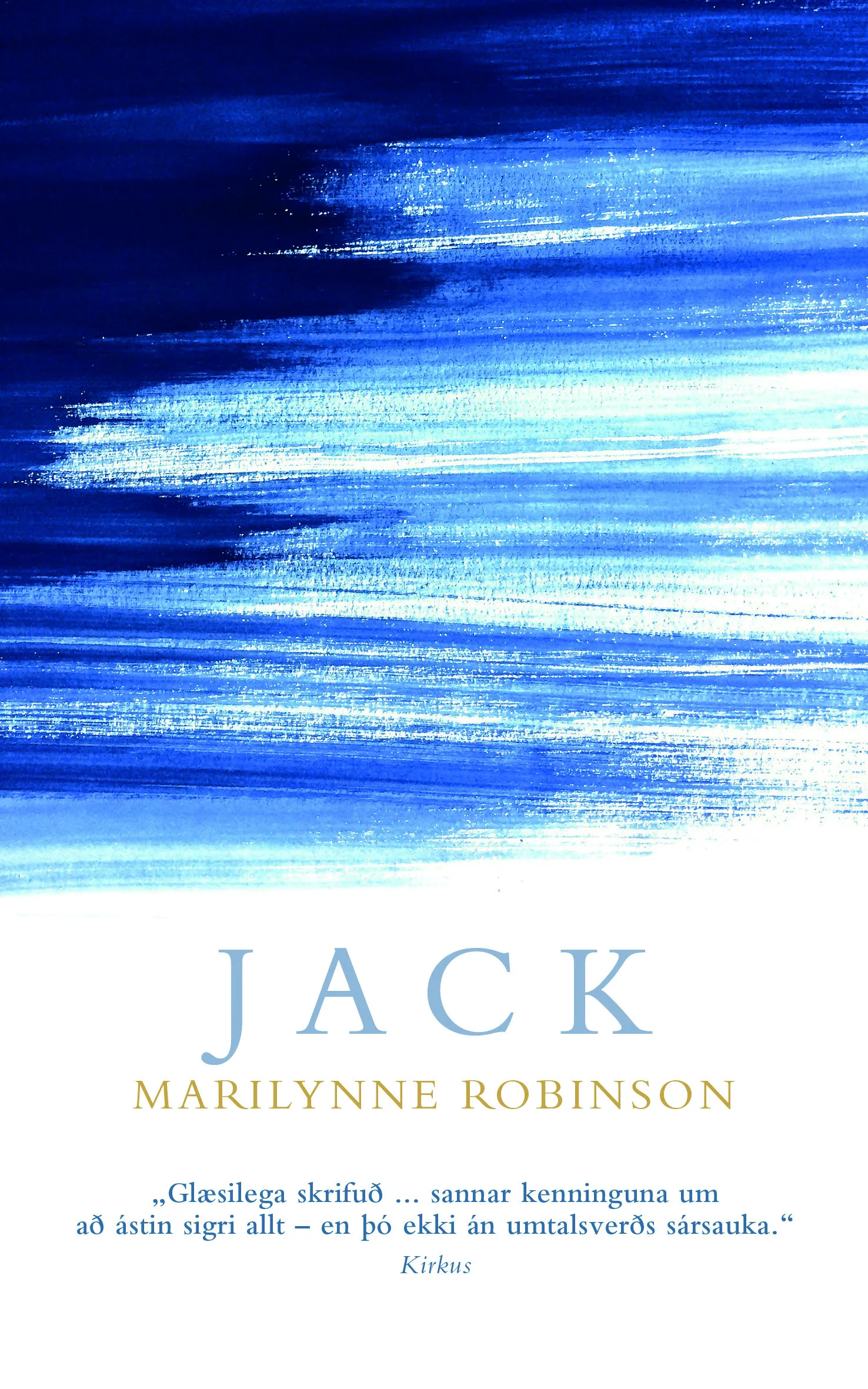 Forsíða kápu bókarinnar