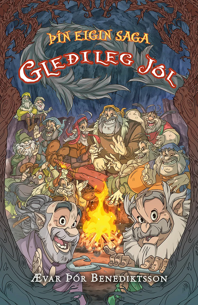 Bókakápa: Þín eigin saga 12 Gleðileg jól