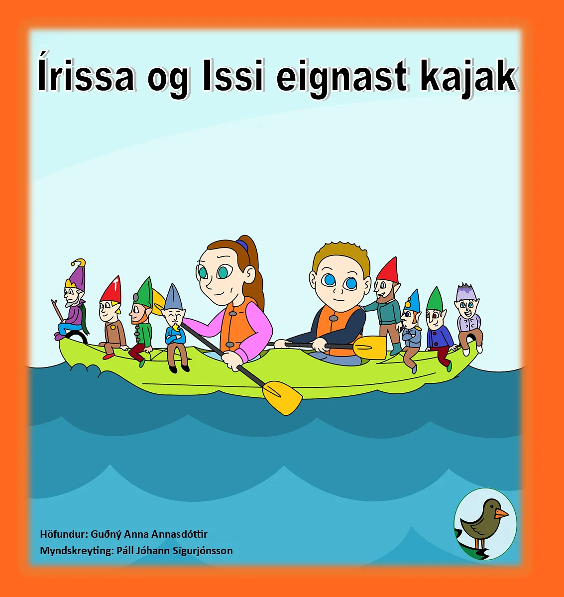 Bókakápa: Írissa og Issi eignast kajak