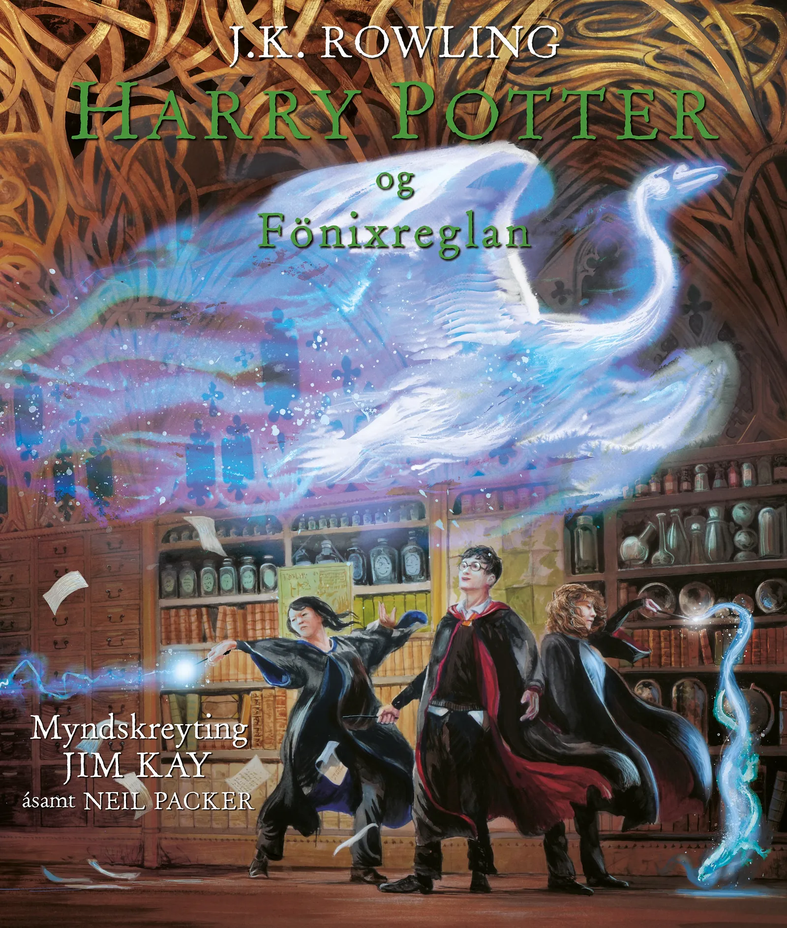 Bókakápa: Harry Potter og Fönixreglan