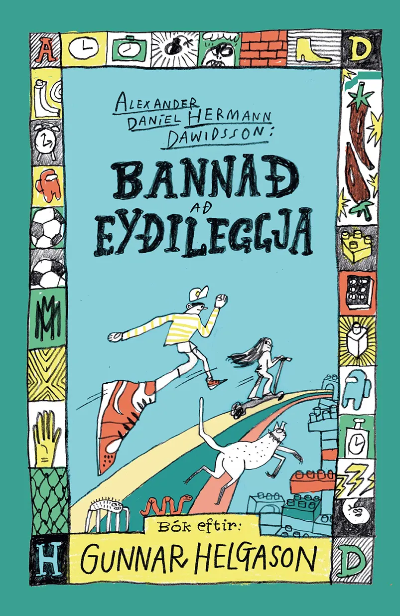 Forsíða kápu bókarinnar