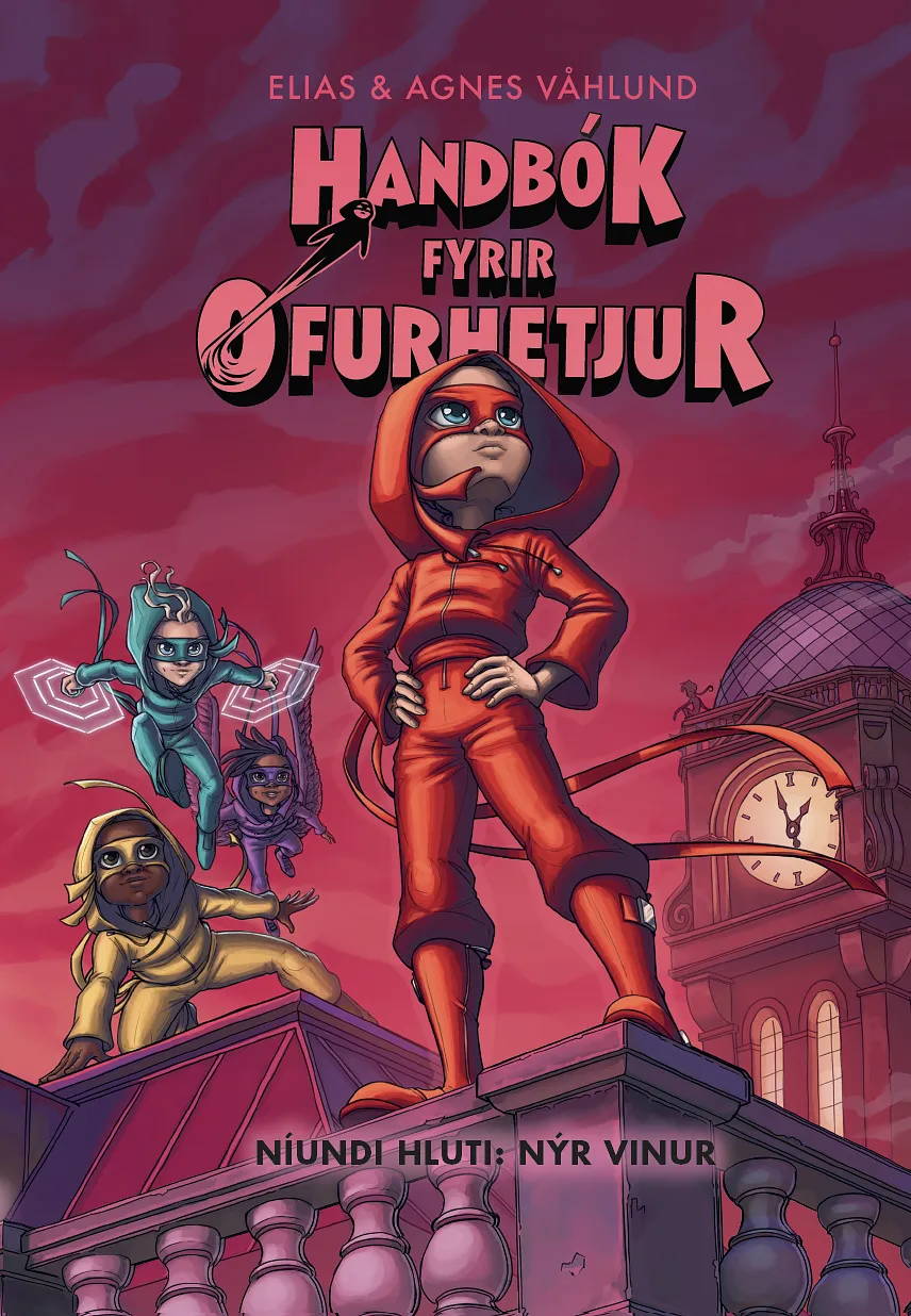 Forsíða kápu bókarinnar