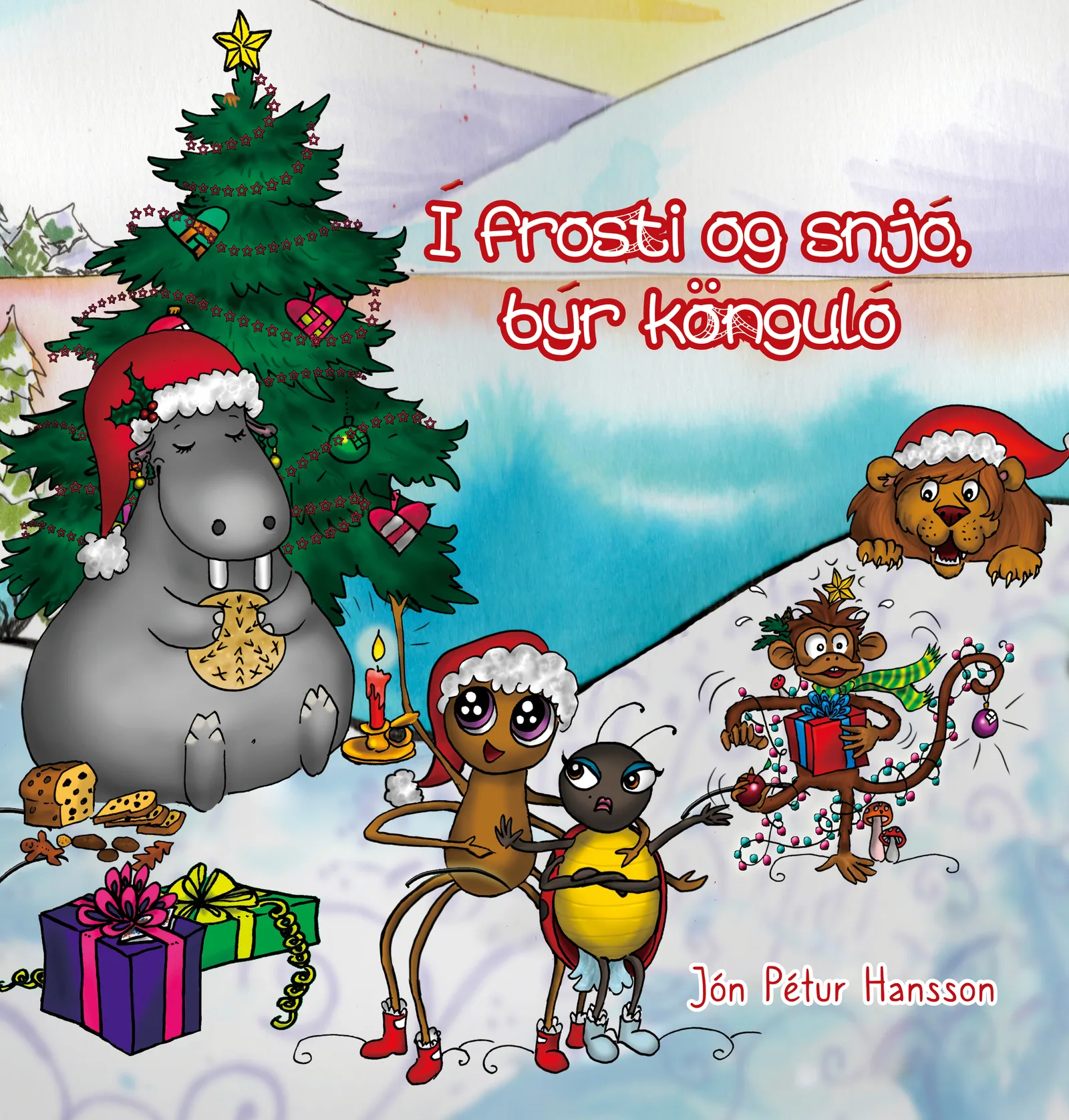 Forsíða kápu bókarinnar