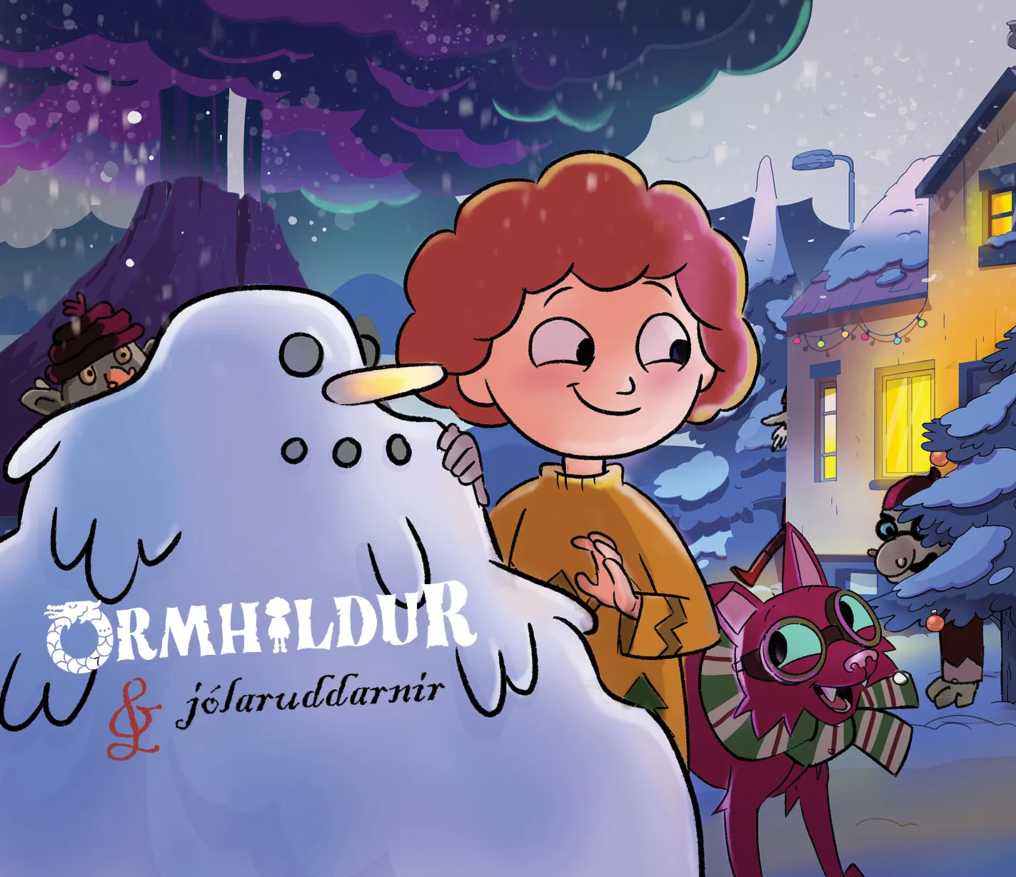 Bókakápa: Ormhildarsaga Ormhildur & Jólaruddarnir 