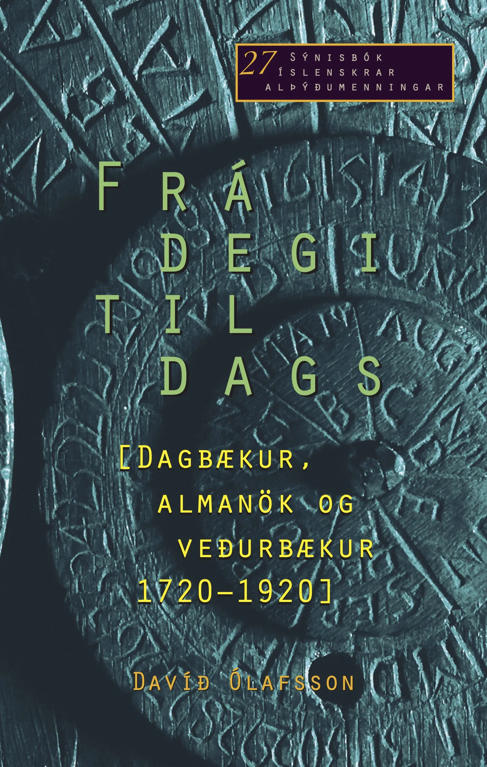 Forsíða kápu bókarinnar