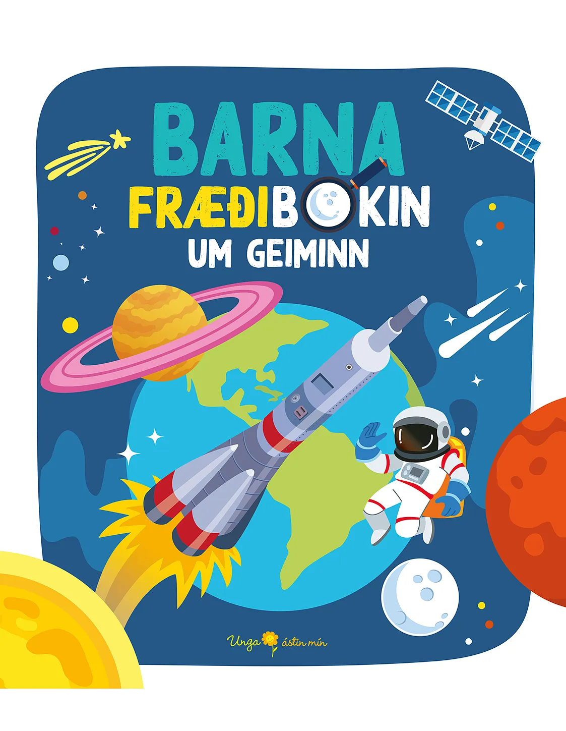 Bókakápa: Barna fræðibókin um geiminn