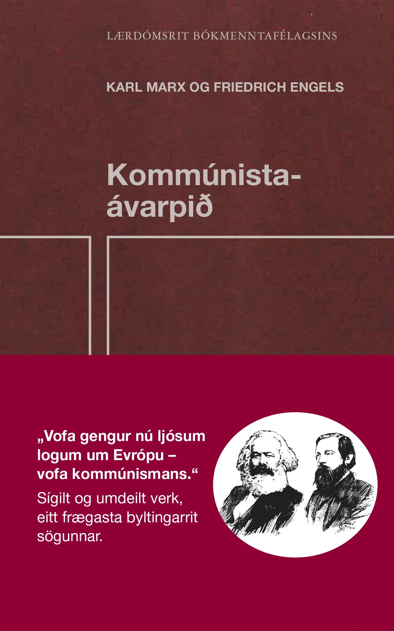 Forsíða kápu bókarinnar