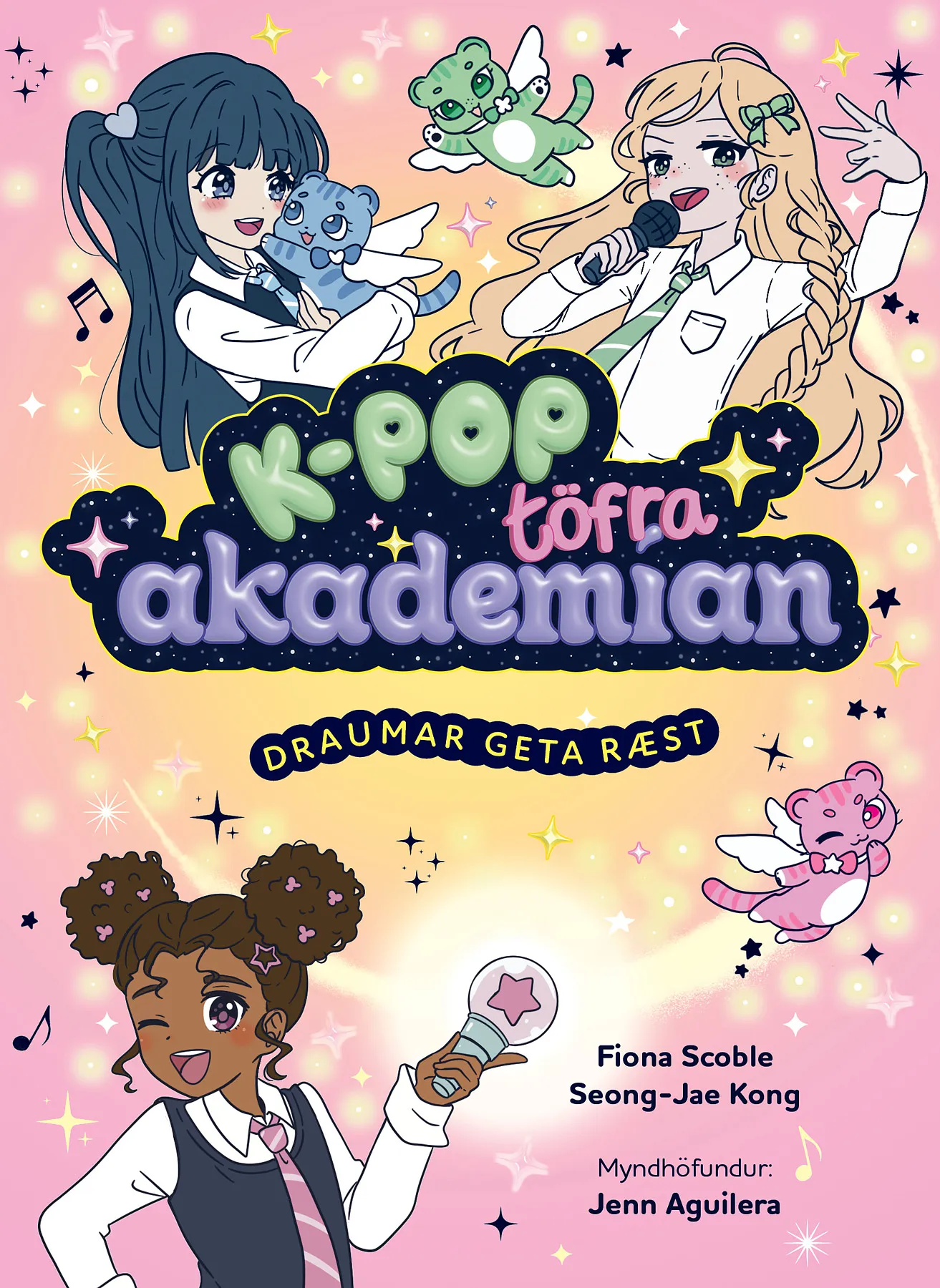 Bókakápa: K-POP töfra akademían Draumar geta ræst