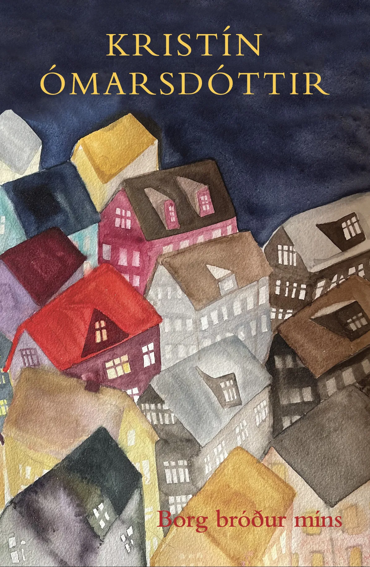 Forsíða kápu bókarinnar