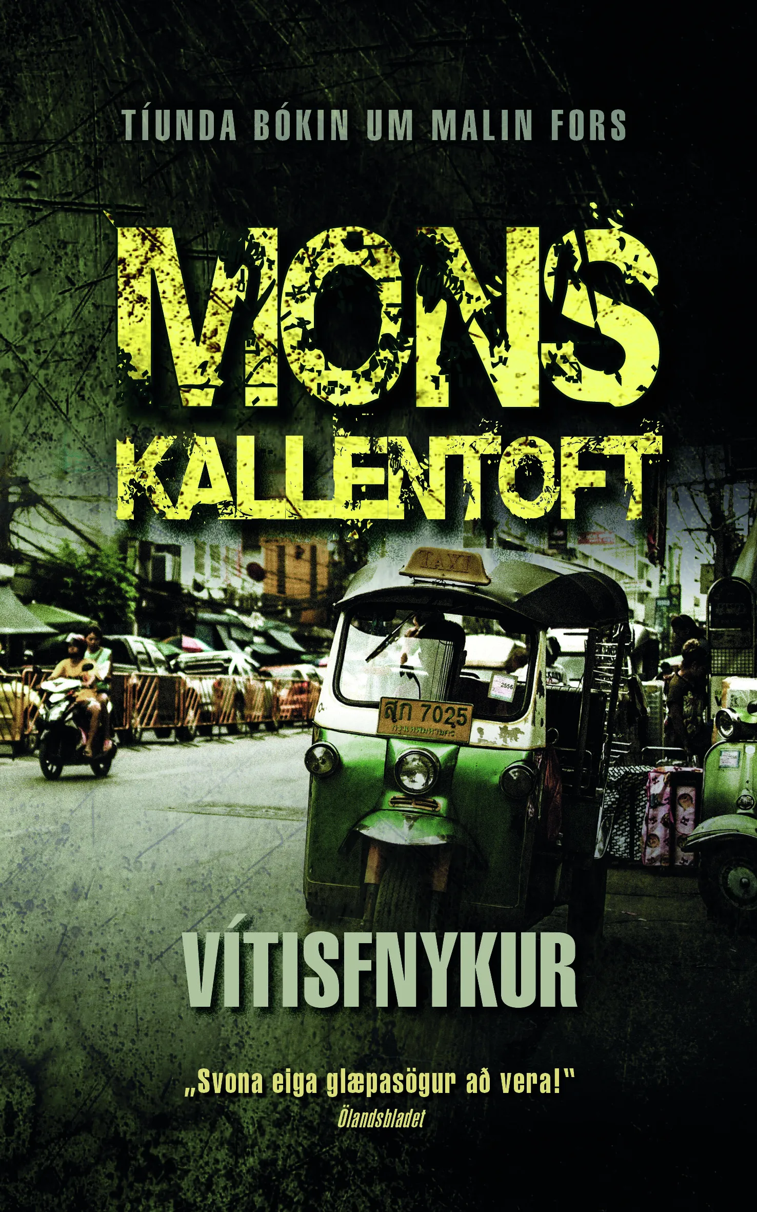 Forsíða kápu bókarinnar