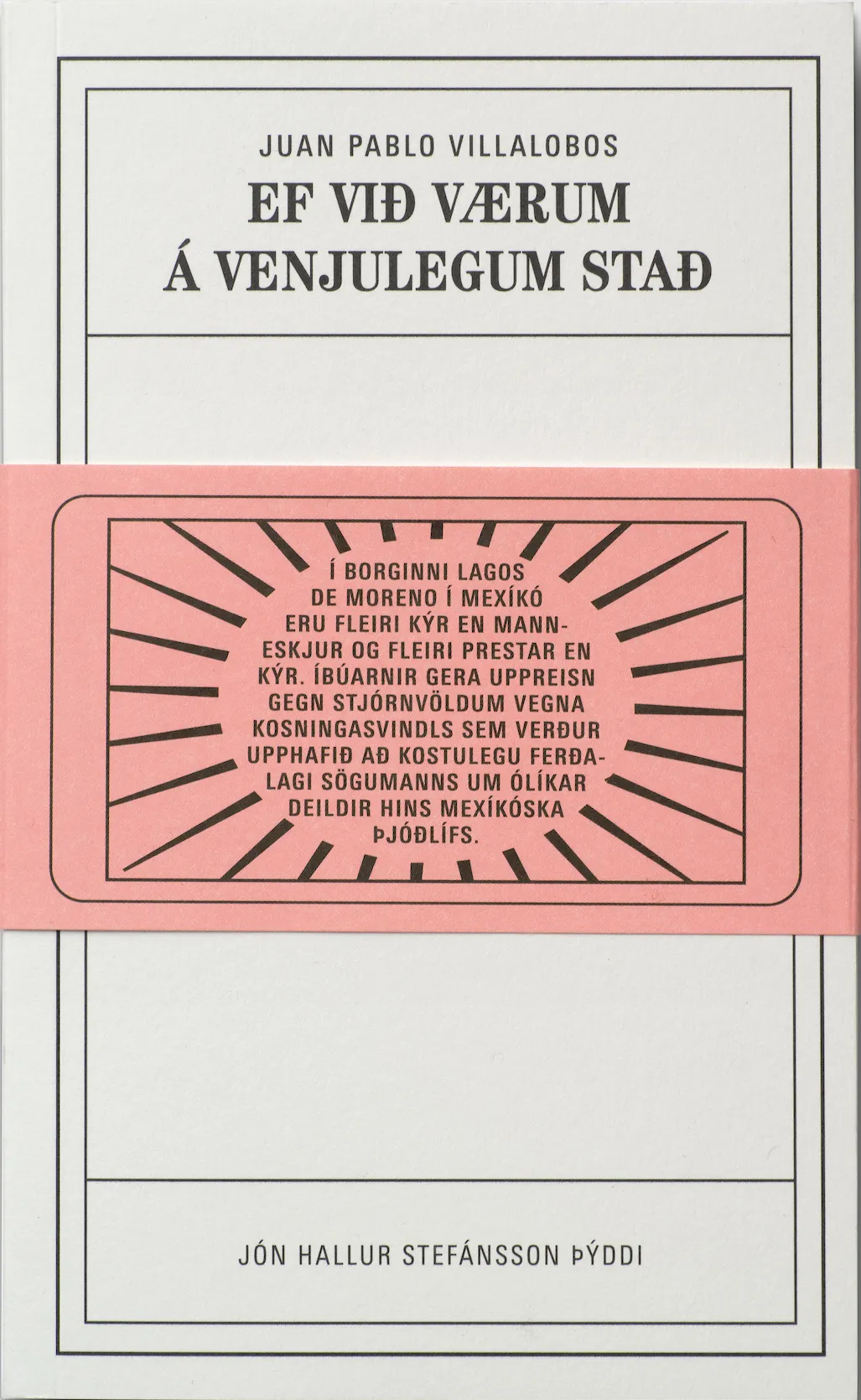 Forsíða kápu bókarinnar